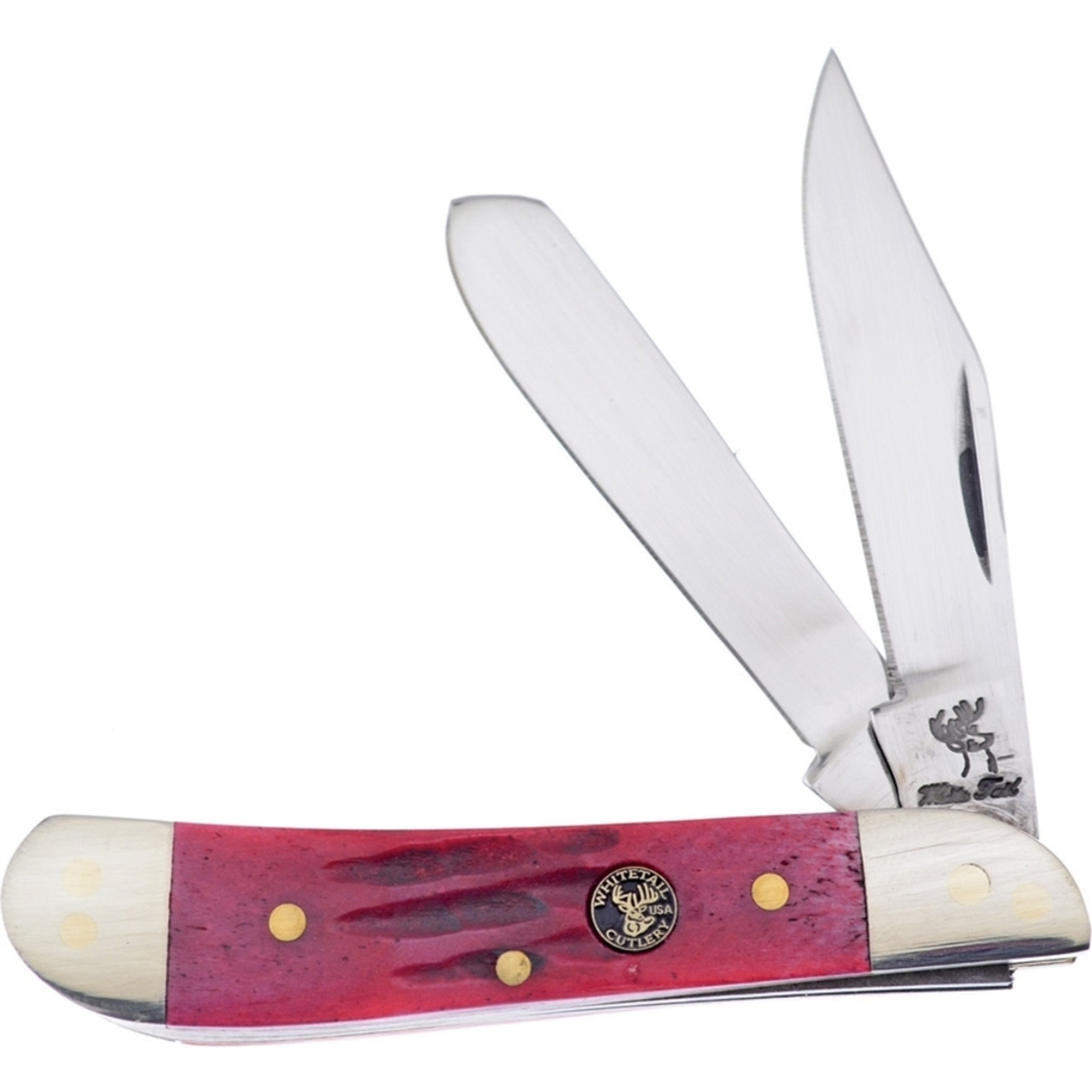 Dog Leg Trapper Dark Red FWT975DRJB