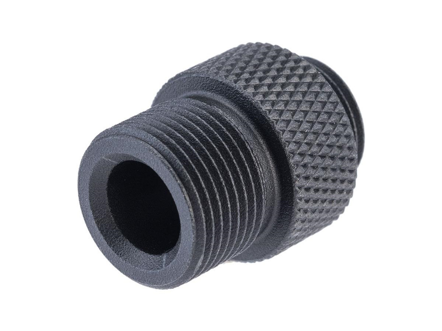 G&G 12mm to 14mm Negative Threaded Adapter for Airsoft GBB Pistol Outer Barrels