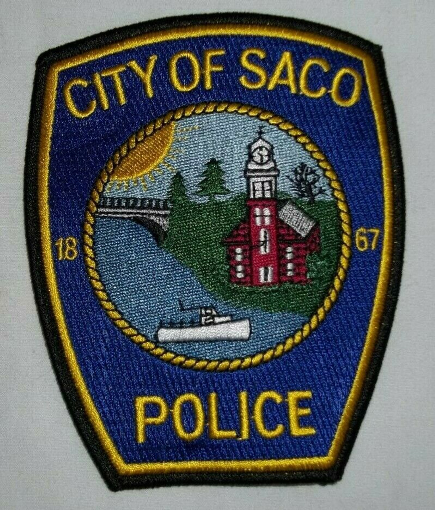 City of Saco ME Police Patch