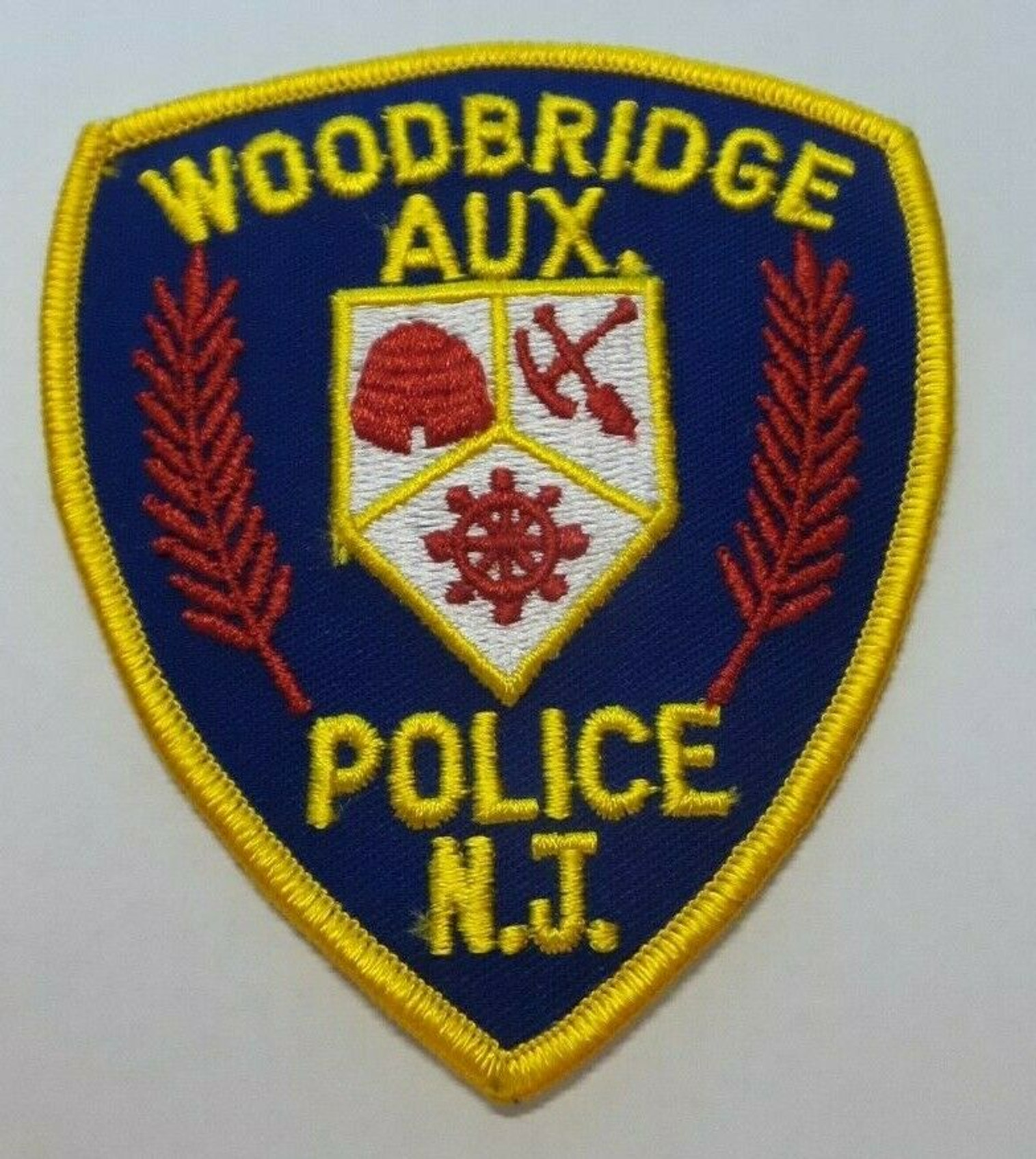 Woodbridge Aux. NJ Police Patch