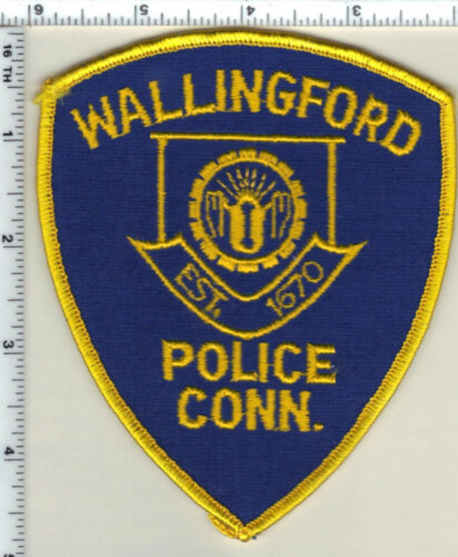 Wallingford CT Police Patch