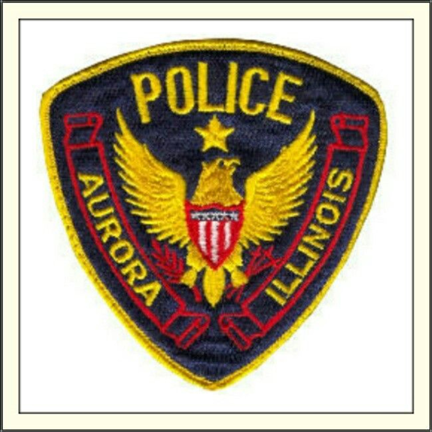 City Of Aurora IL Police Patch