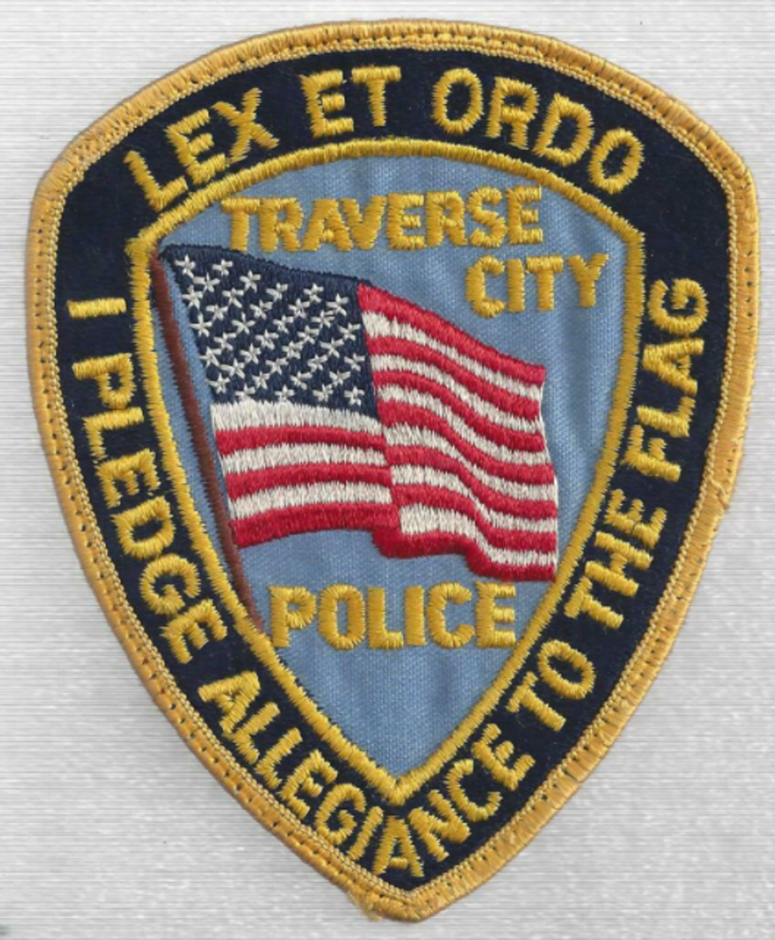 Traverse City MI Police Patch