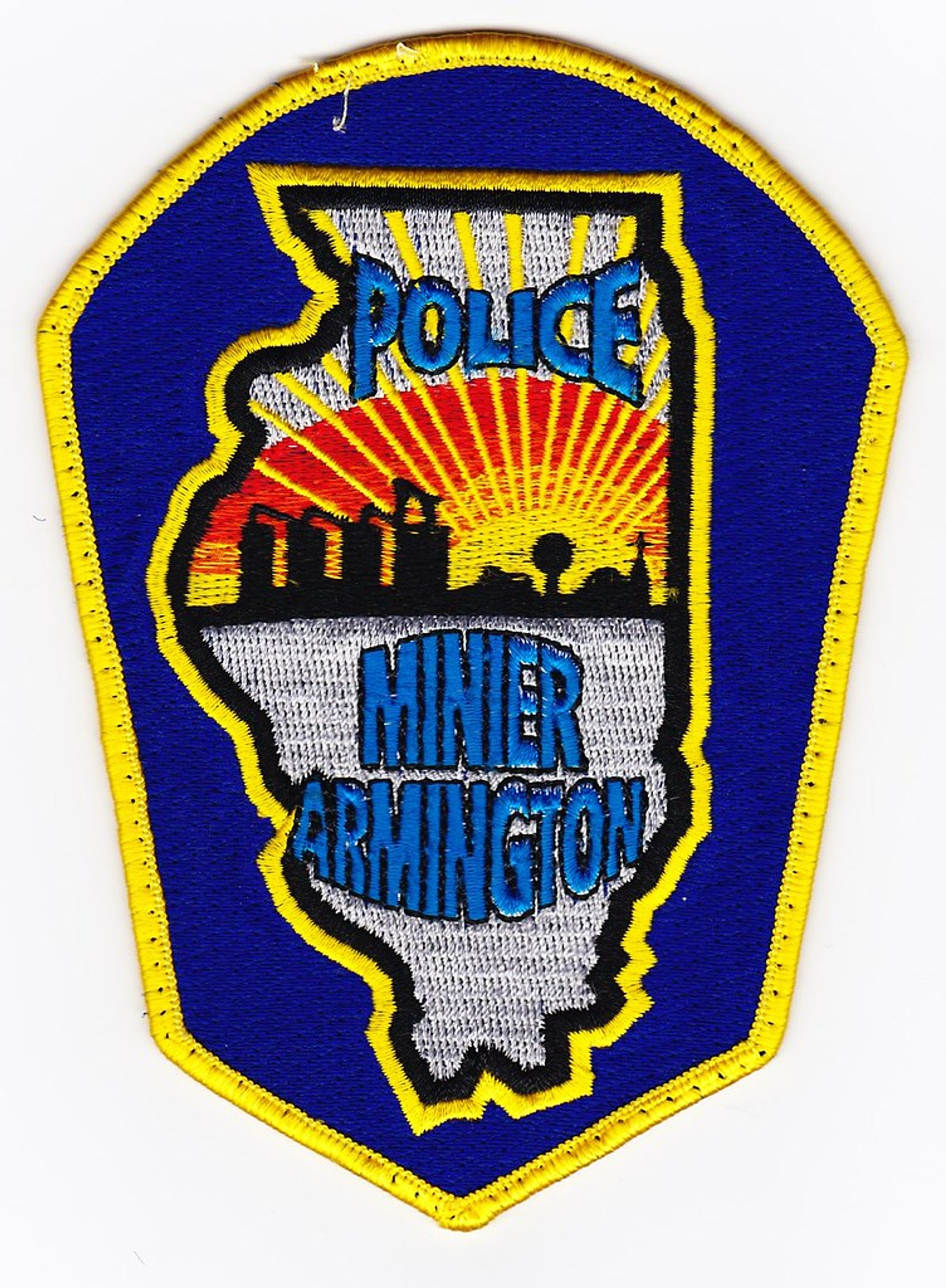 Minier-Armington IL Police Patch