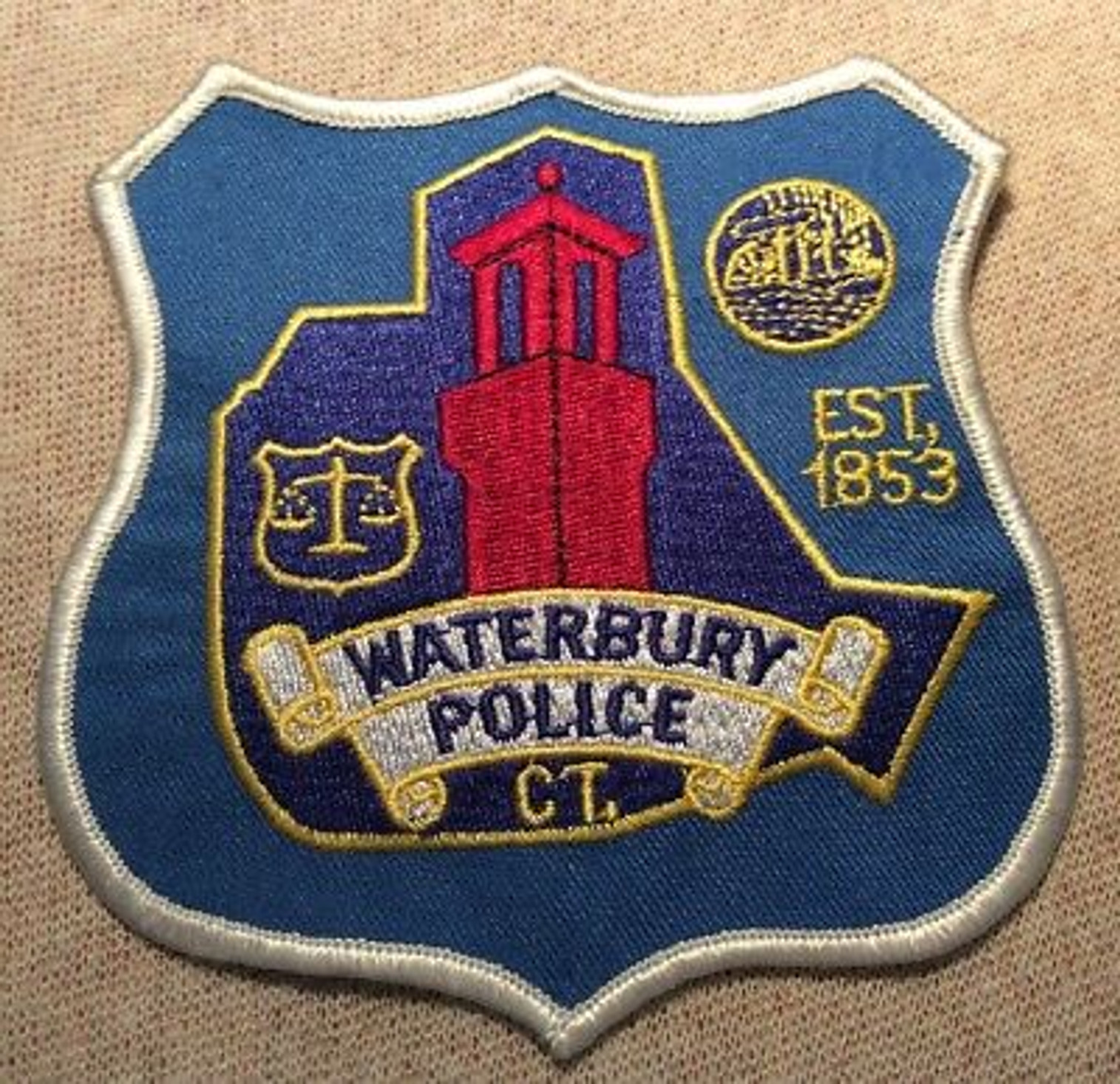 Waterbury CT Police Patch