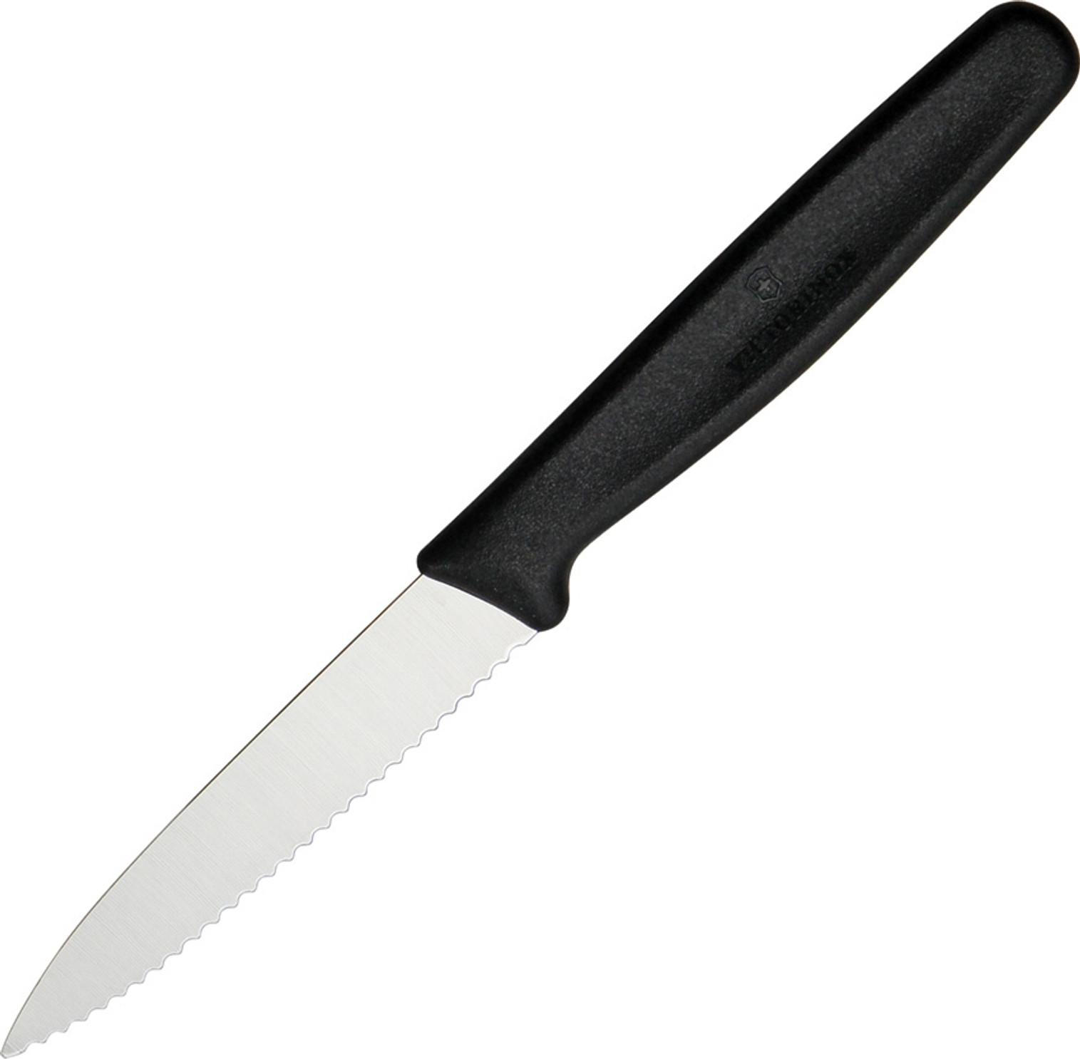 Paring Knife Serrated Black