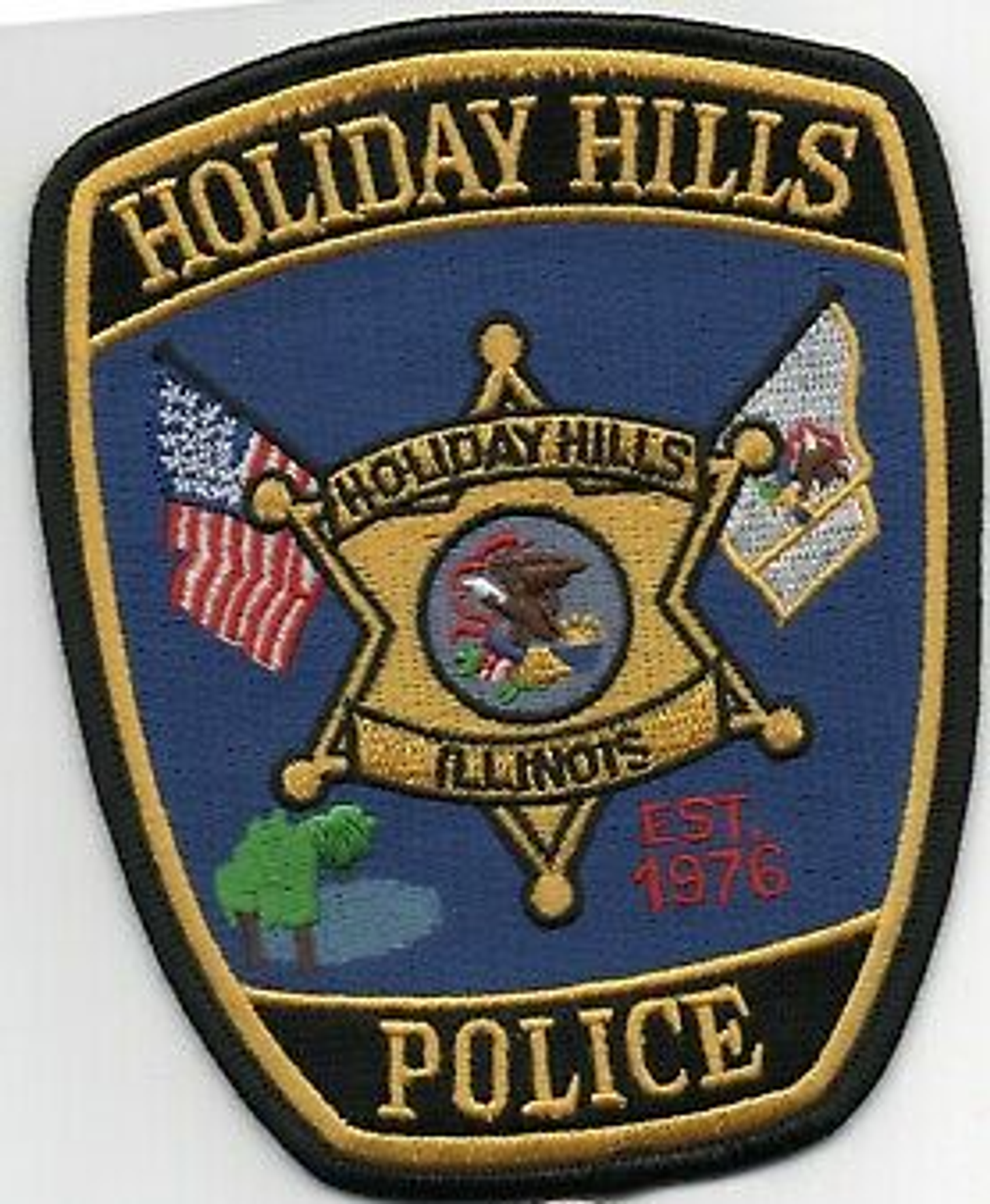 Holiday Hills IL Police Patch