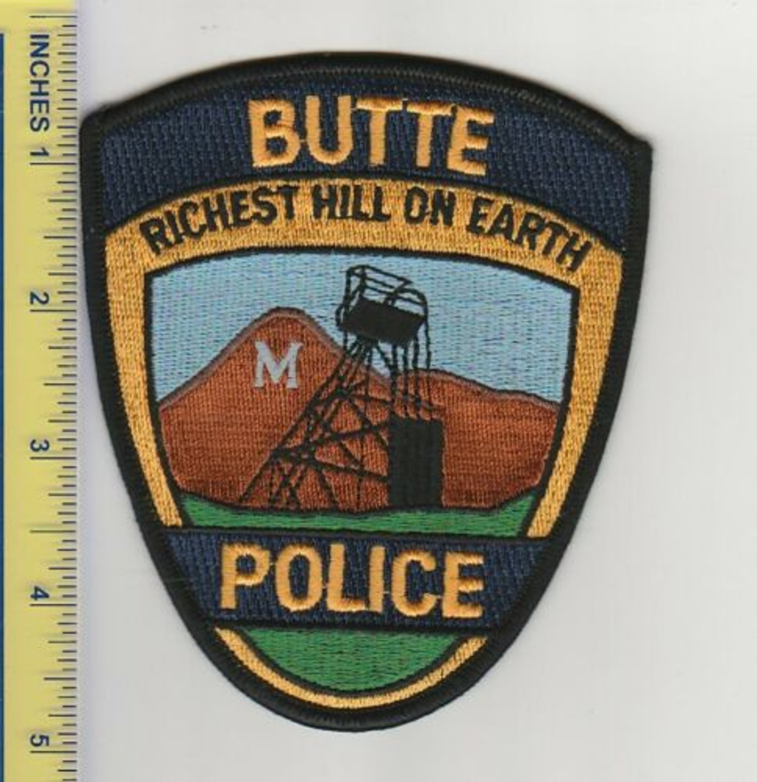 Butte MN Police Patch
