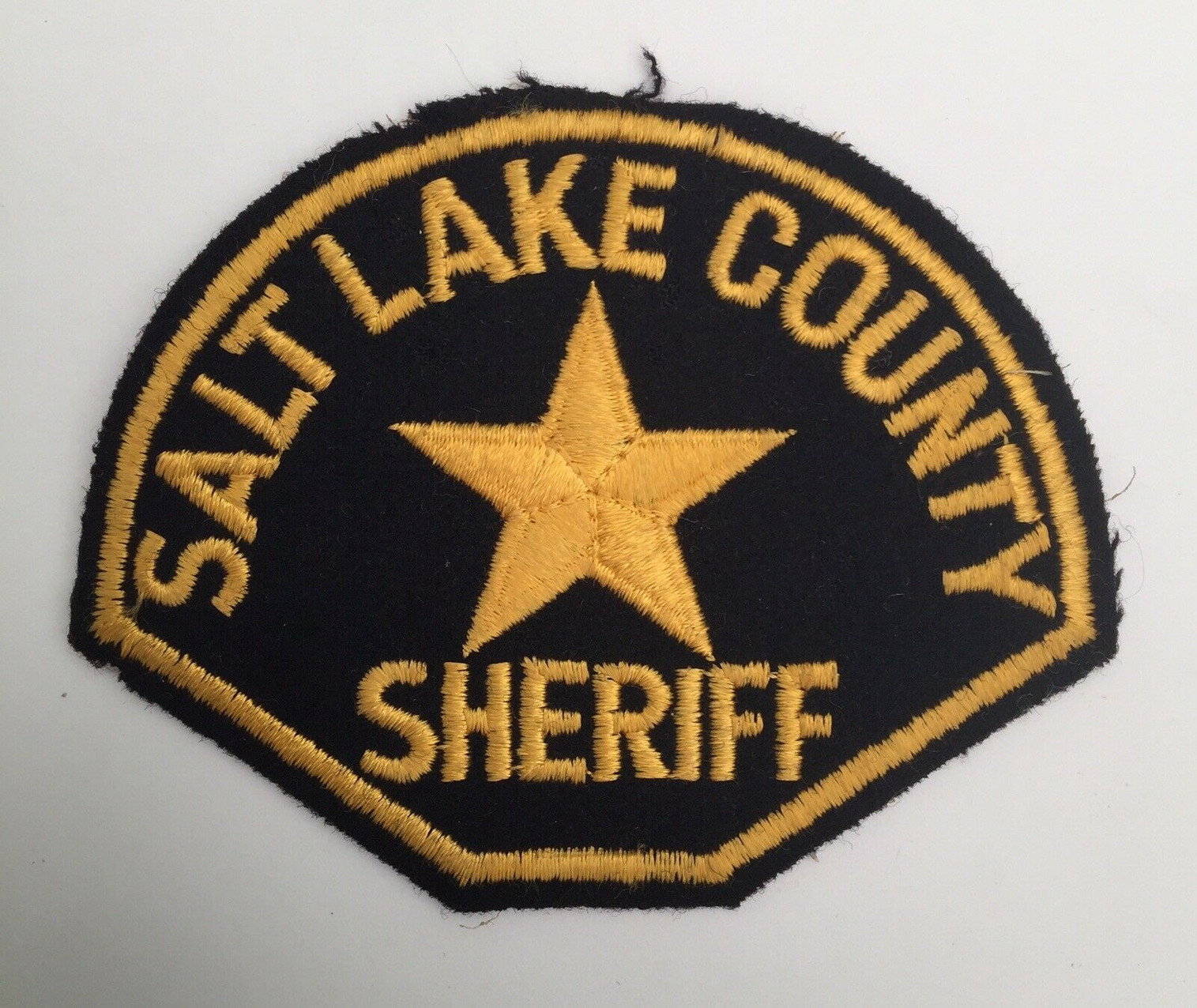 Salt Lake County County UT Sheriff Police Patch - Small