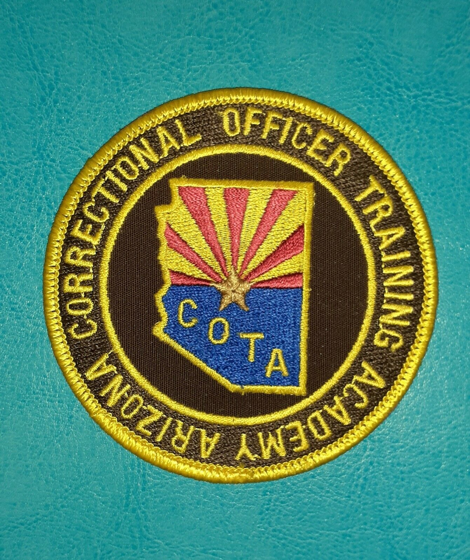 Correctional Officer Training Academy COTA AZ Police Patch