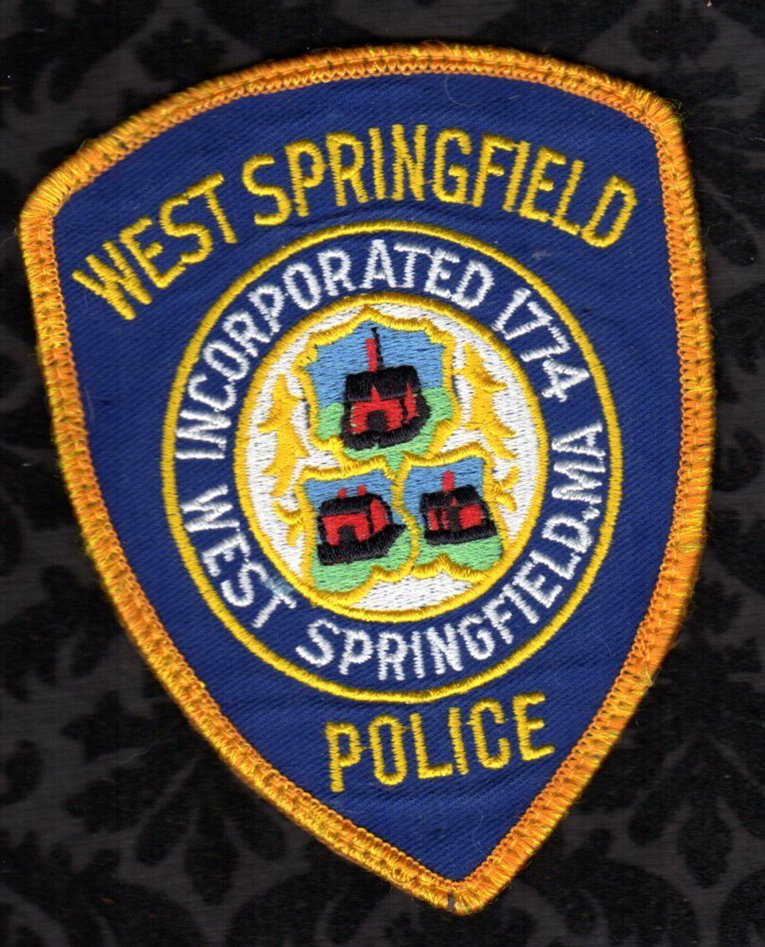 West Springfield MA Police Patch