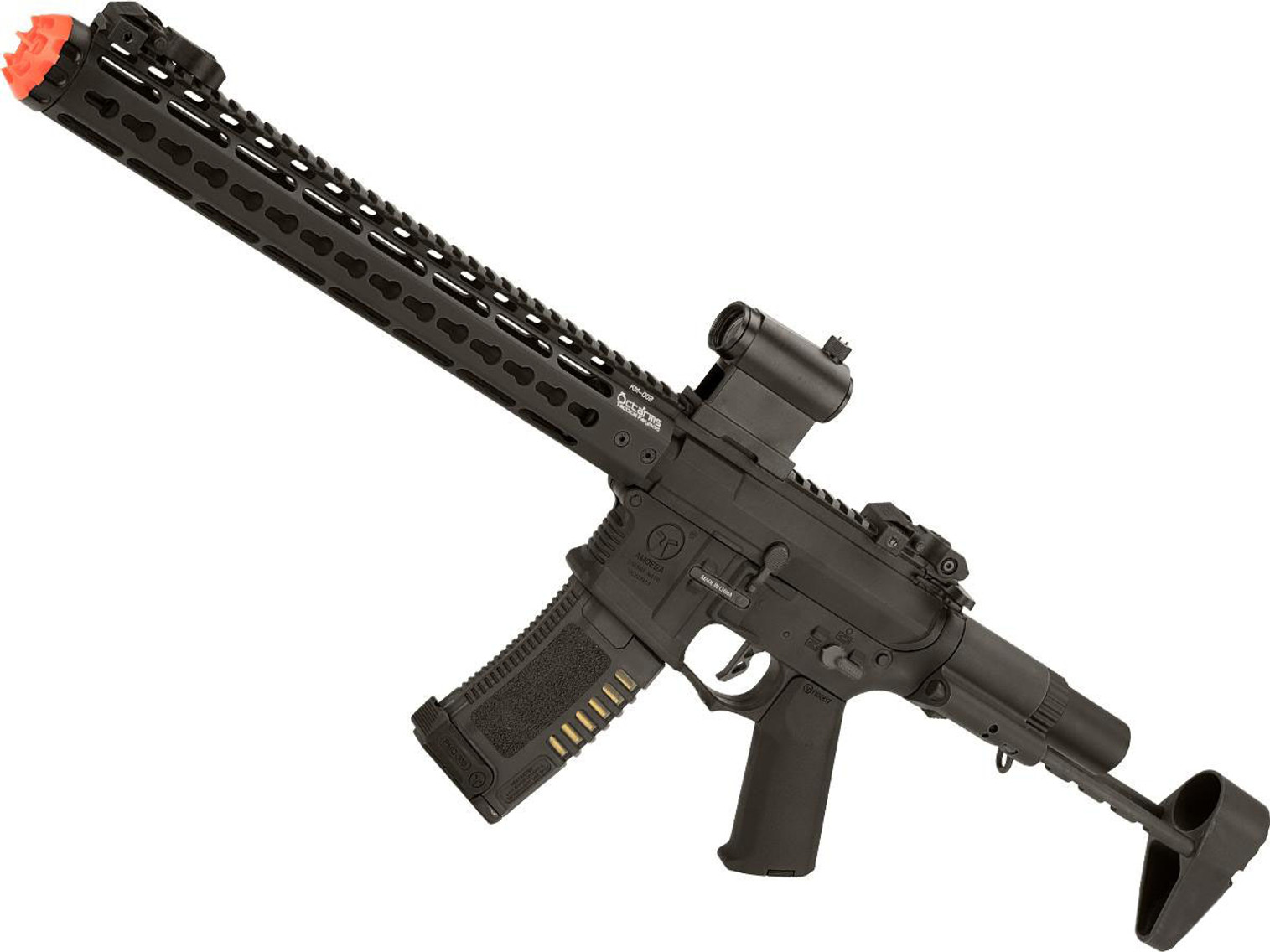 ARES Amoeba AM-016 M4 Airsoft AEG with Octarms 13.5" Keymod Handguard