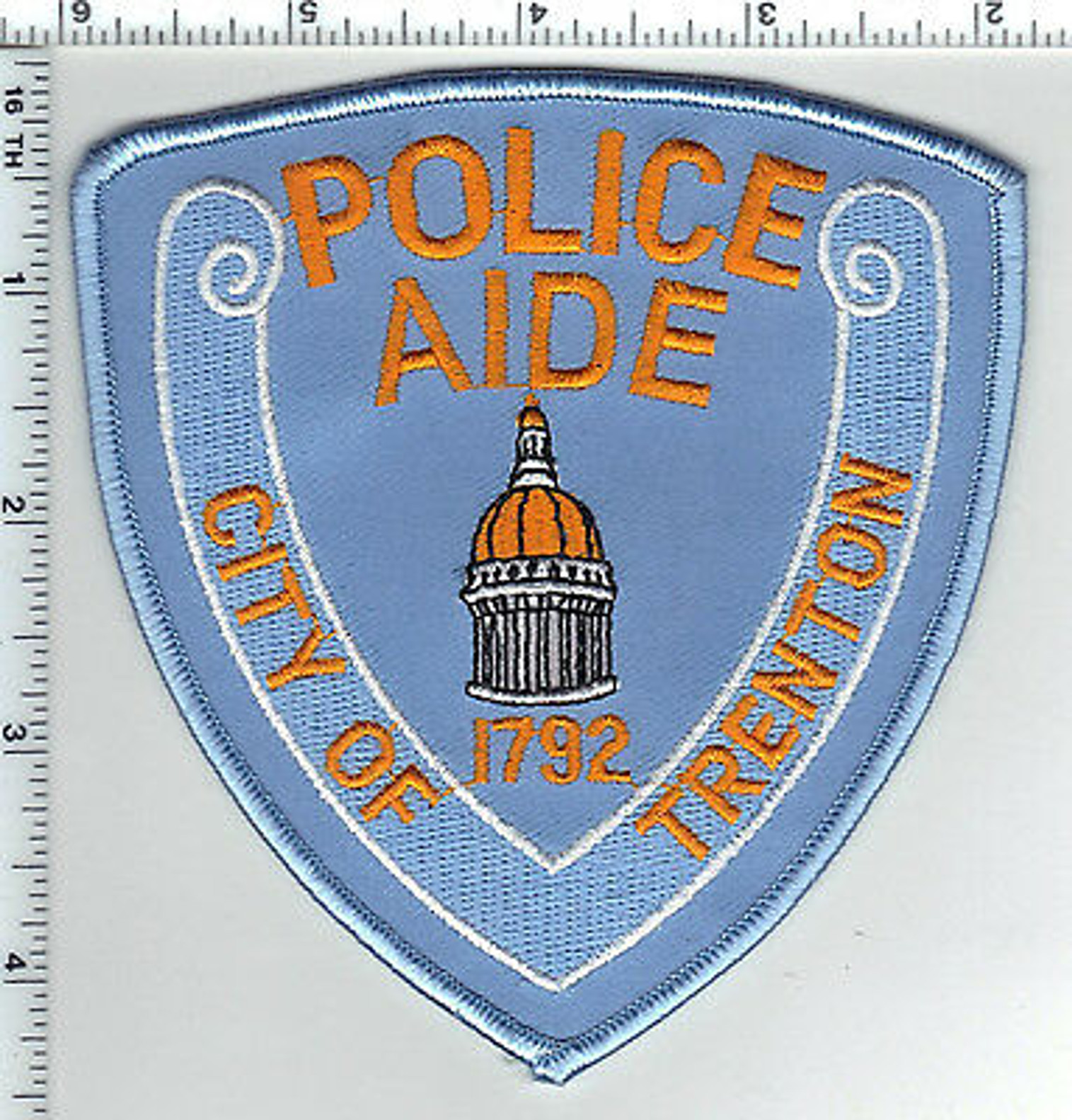 Trenton Police Aide NJ Police Patch