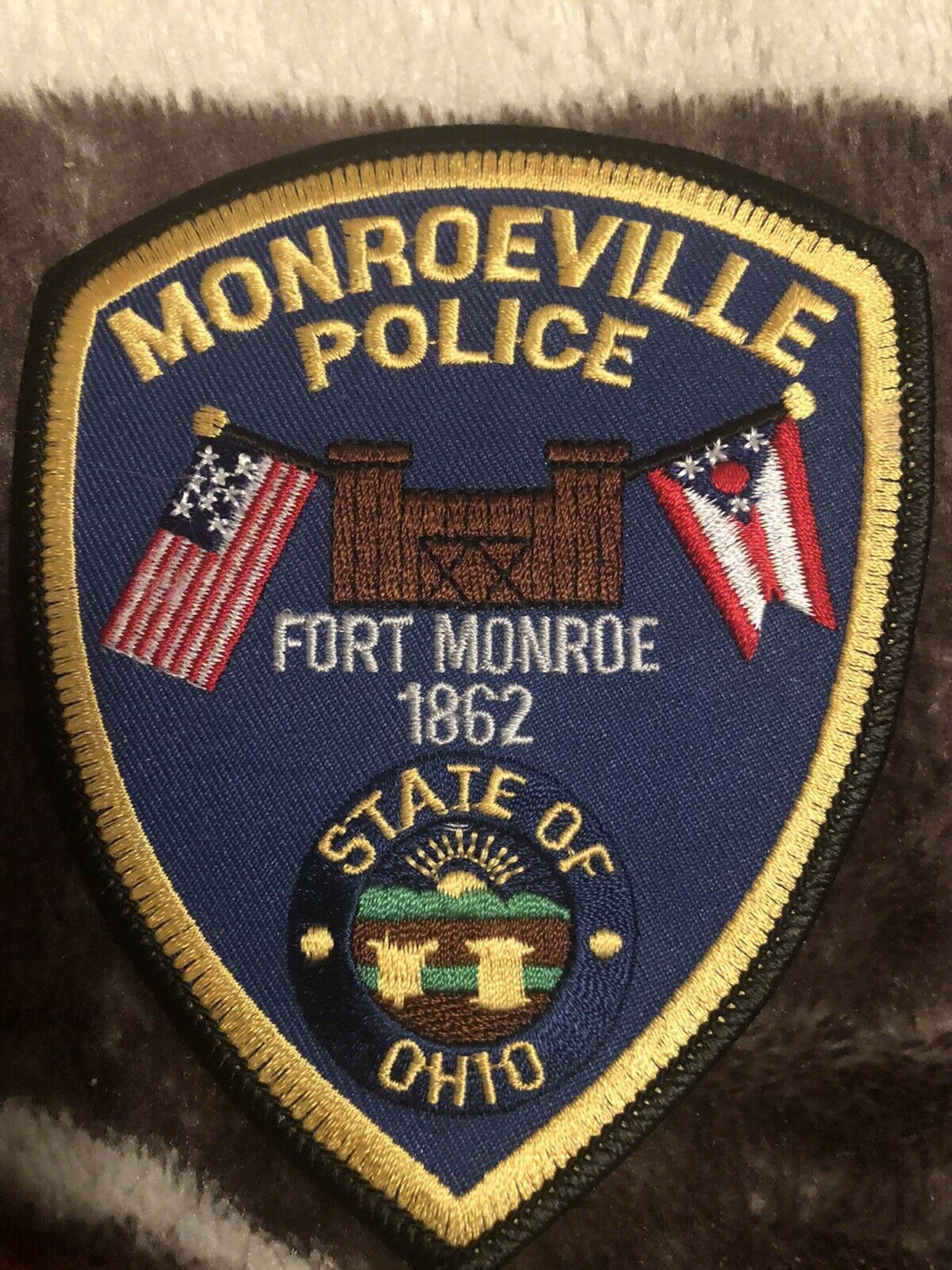 Monroeville OH Police Patch