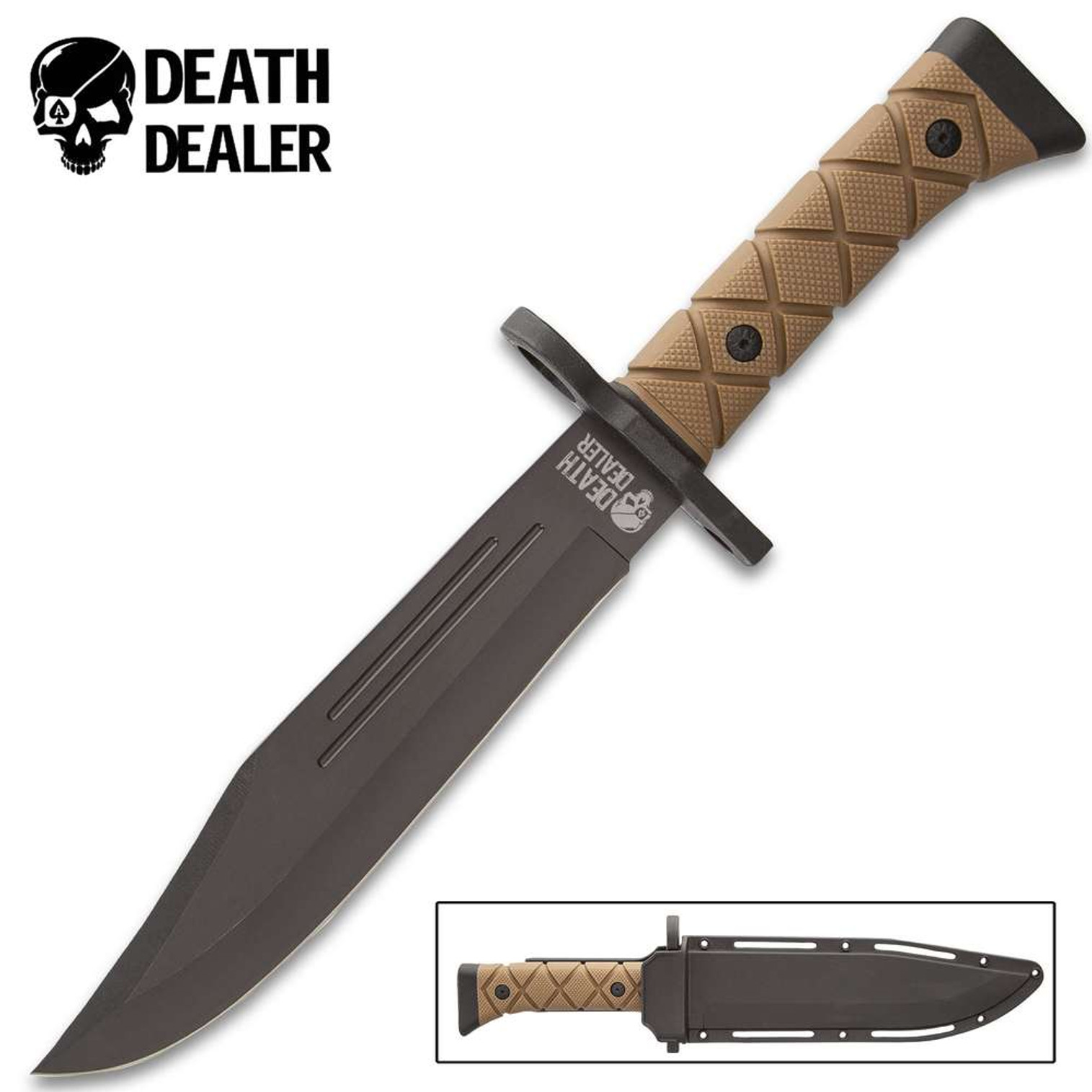 Death Dealer Tactical Knife With Sheath