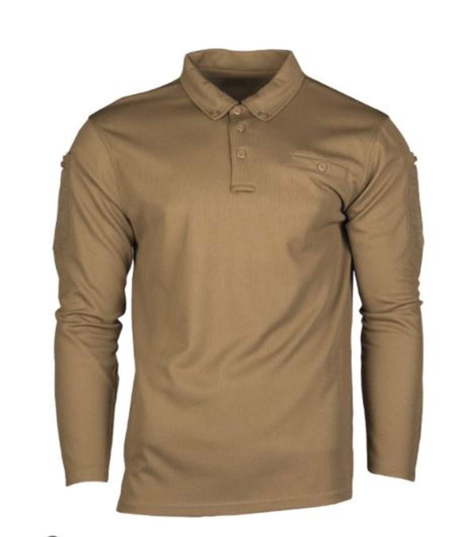 MIL-TEC Dark Coyote Quick-Dry LG/SL Tactical Shirt