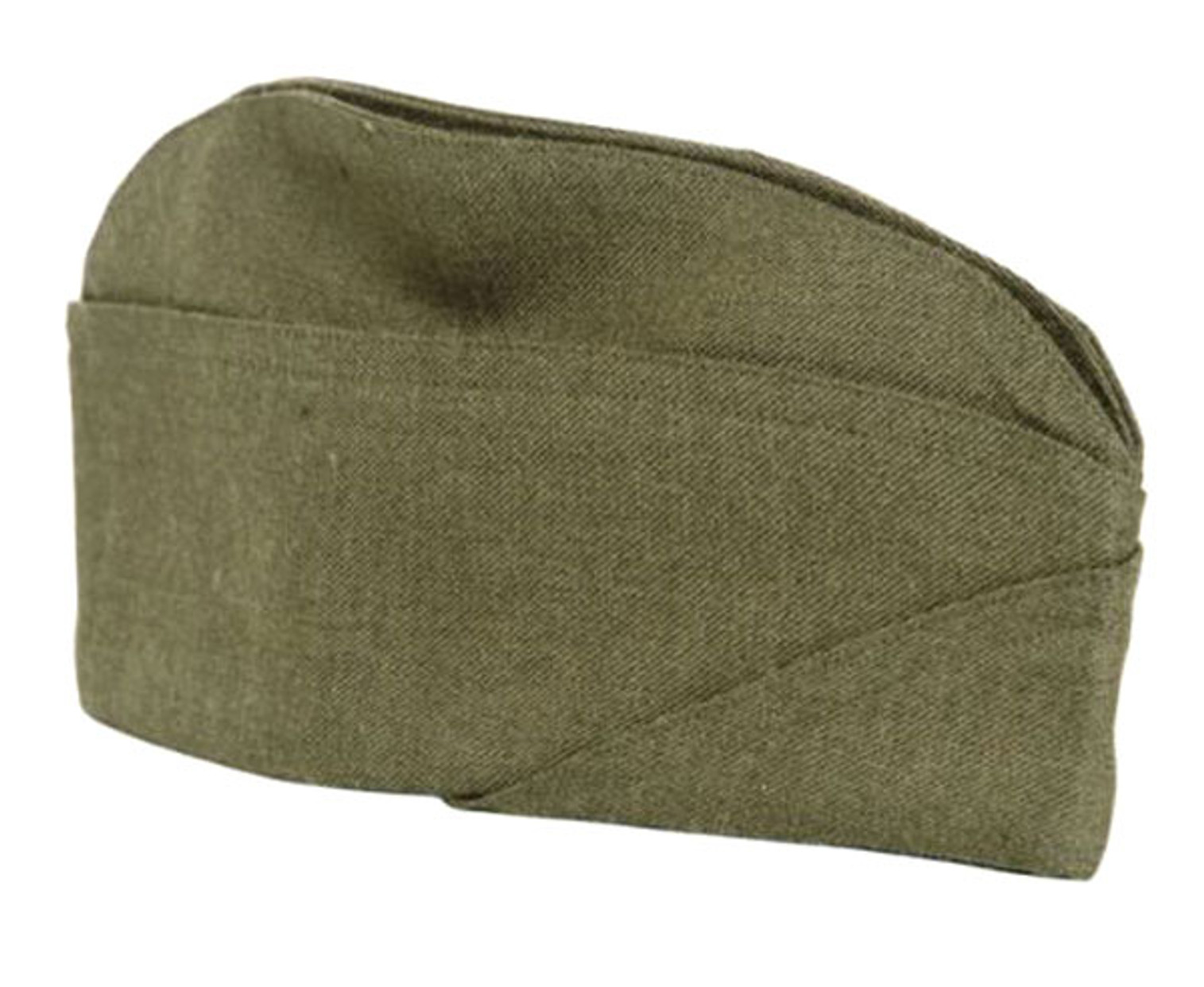 US Repro WWII OD Wool Overseas Cap