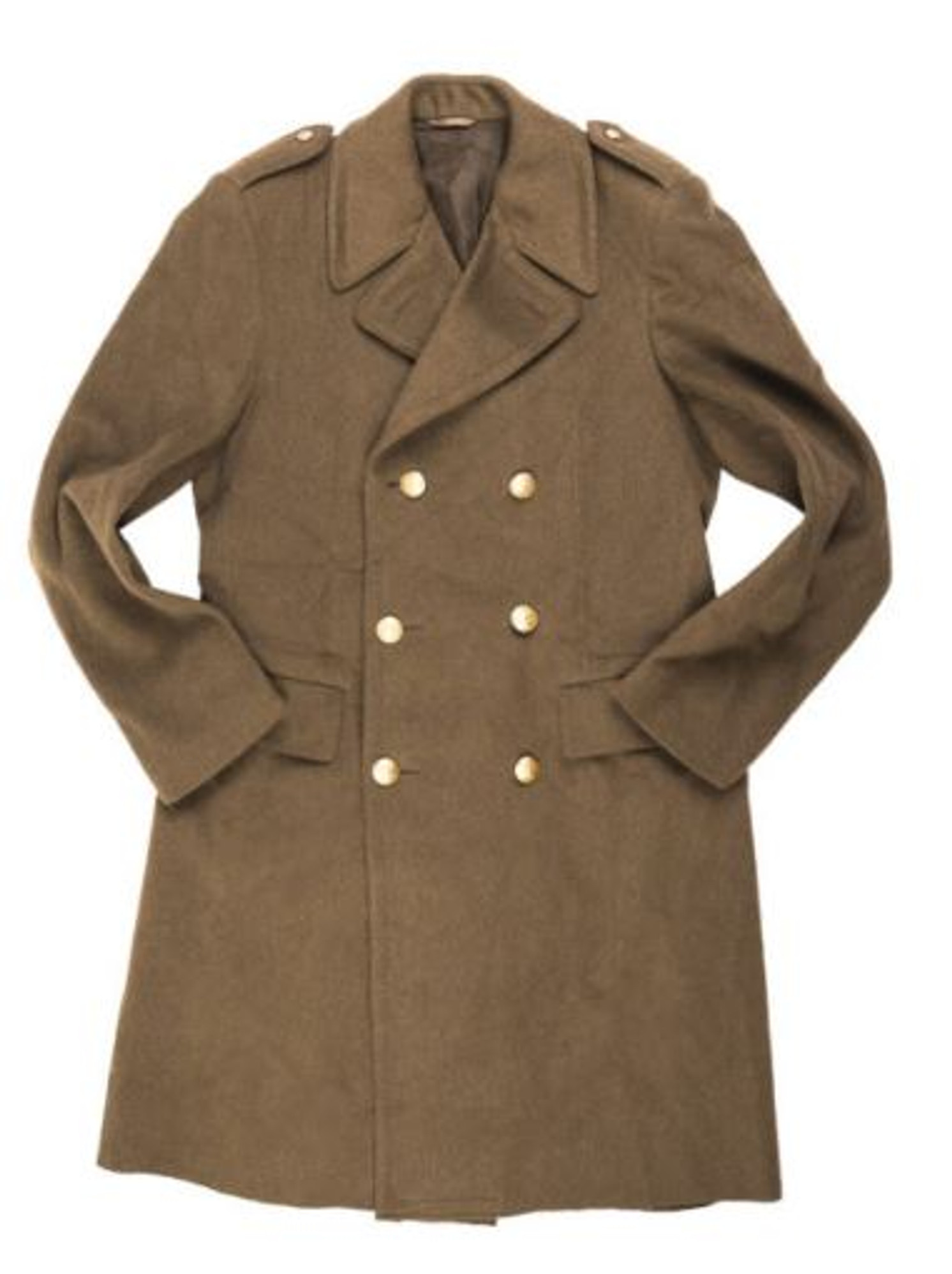 Italian OD Army Overcoat