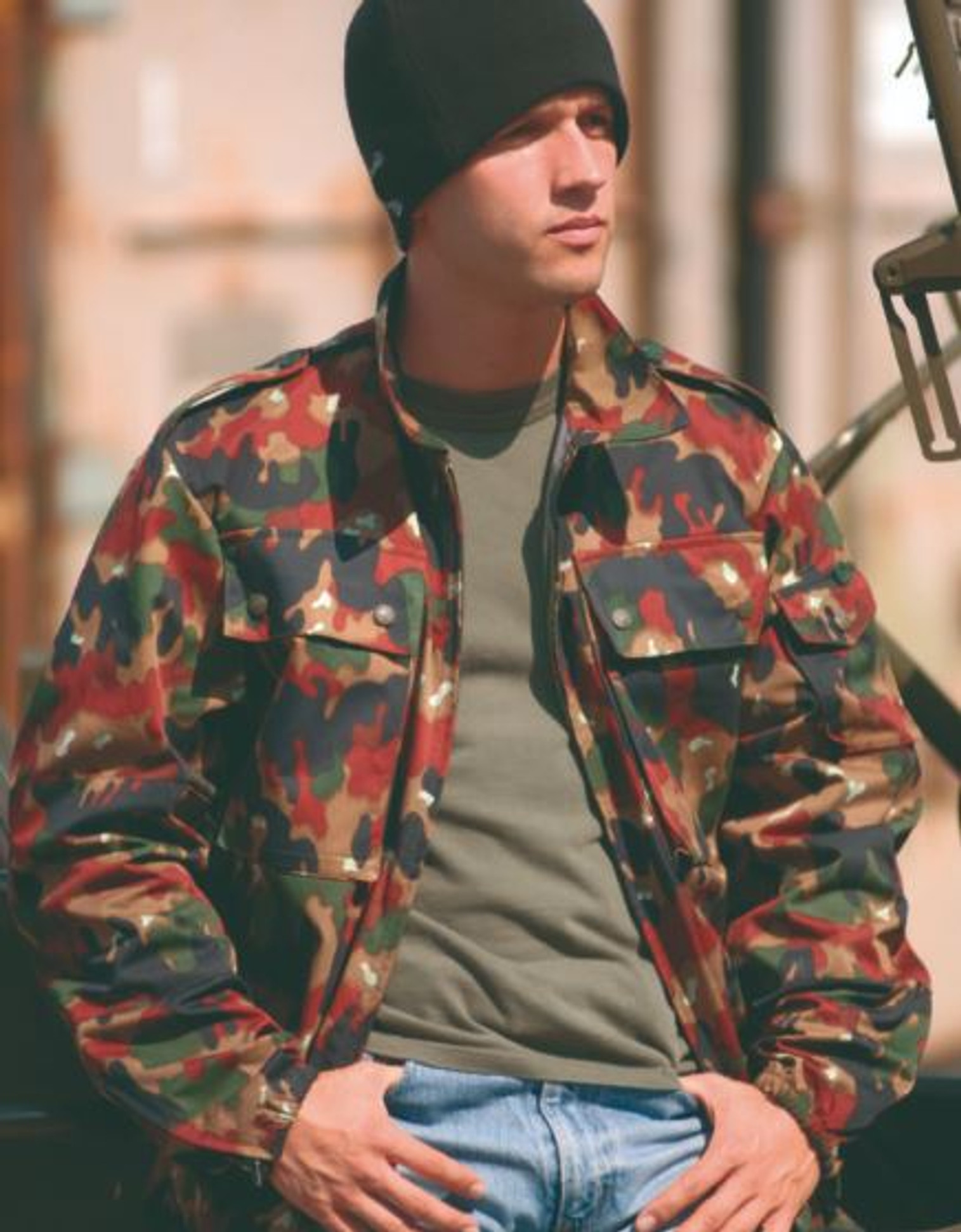 Swiss M83 Camo Field Jacket