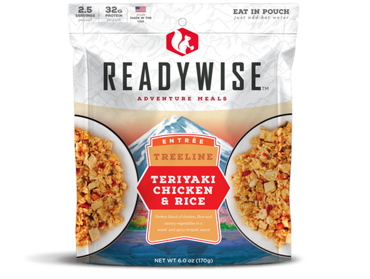 ReadyWise Treeline Teriyaki Chicken & Rice