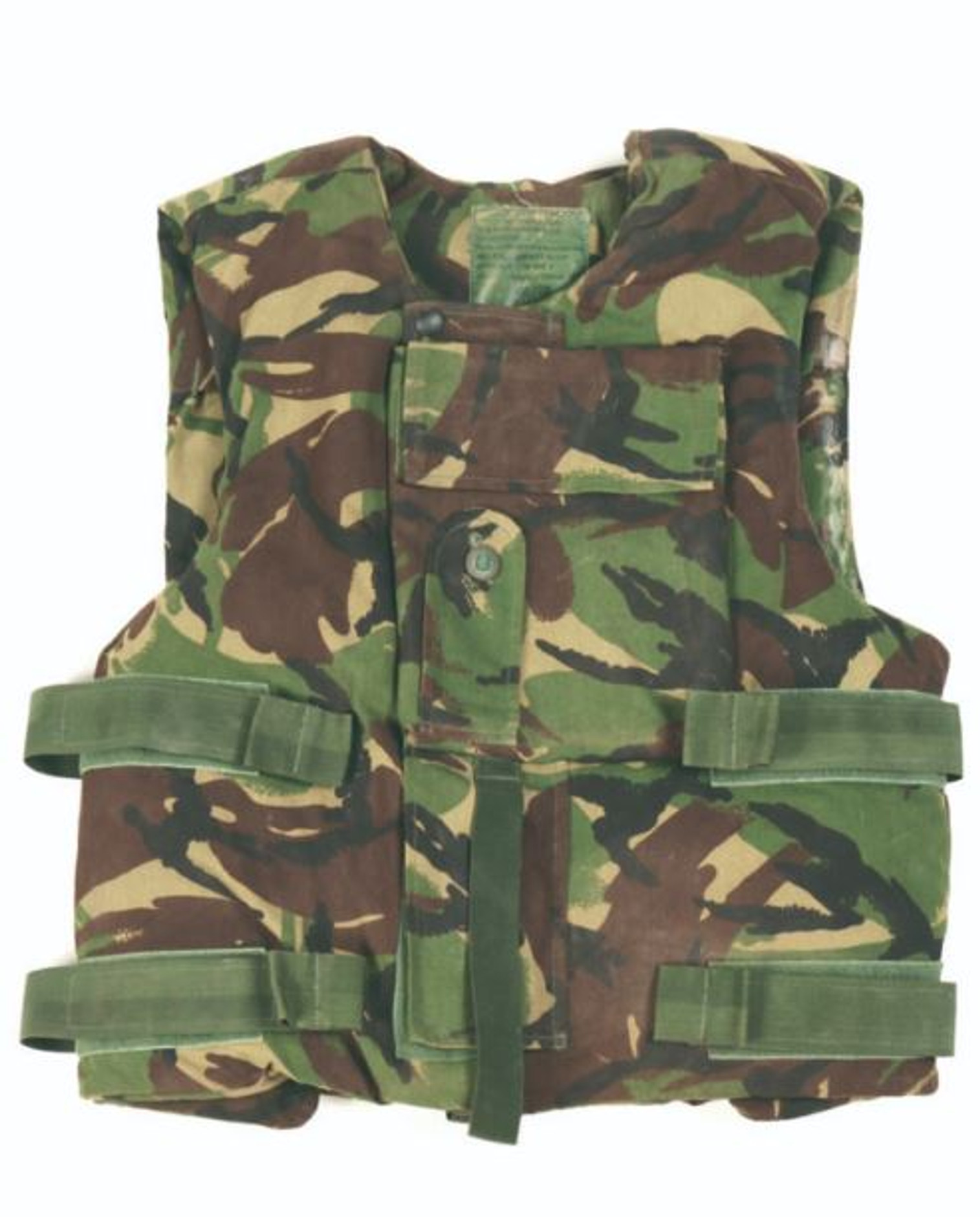 British Armed Forces DPM Camo Flak Vest Cover