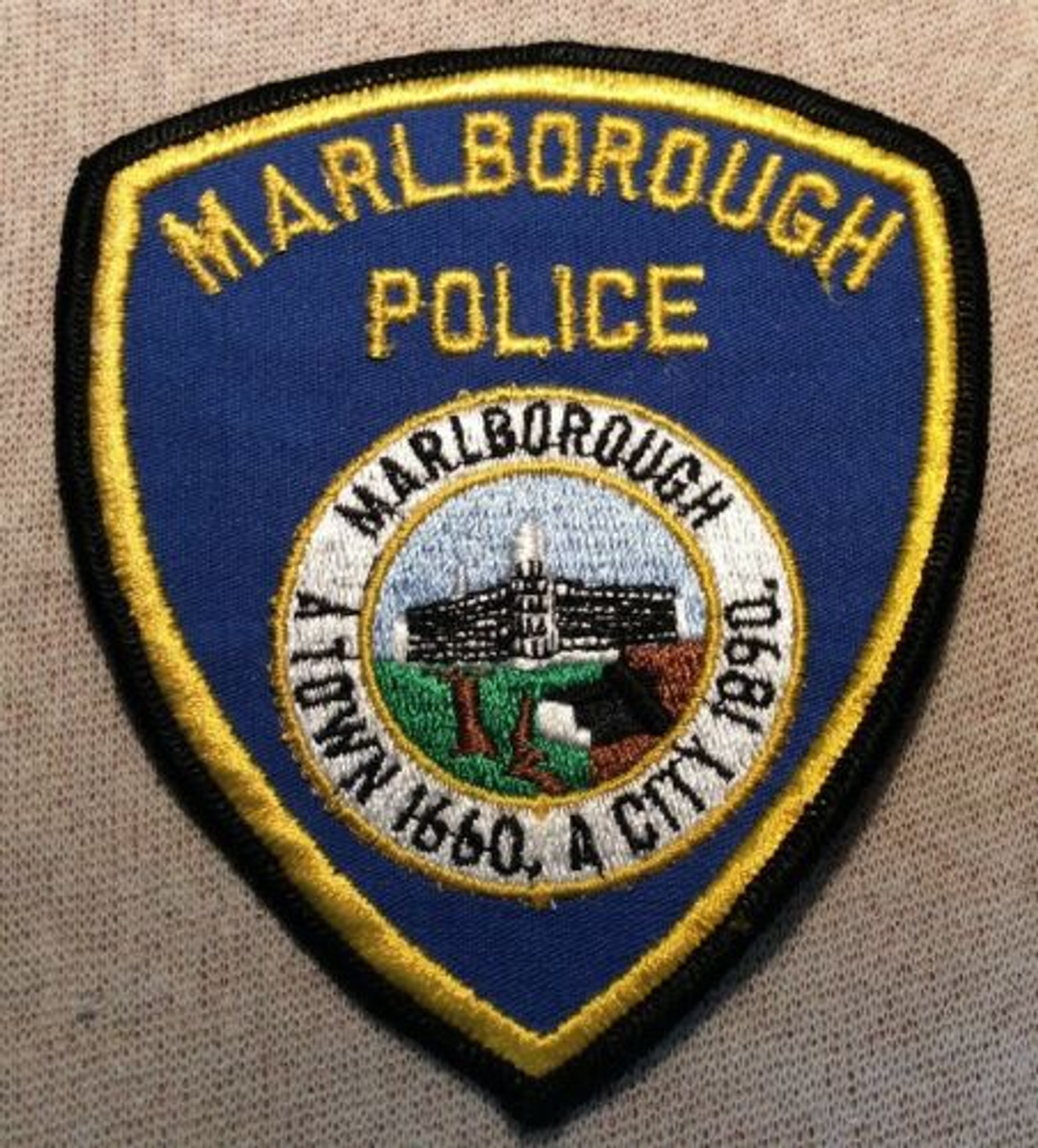Marlborough MA Police Patch