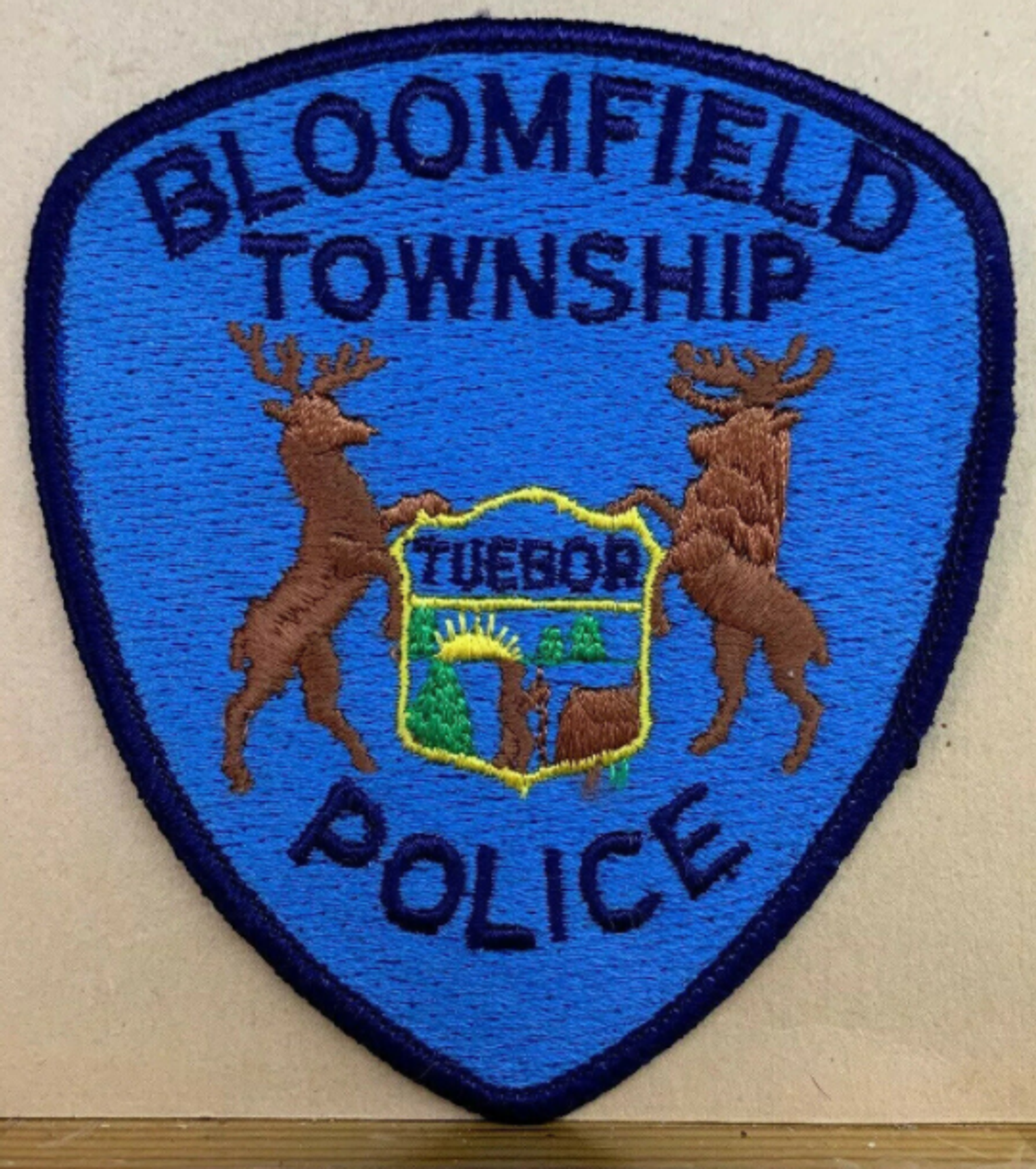 Bloomfield Township MI Police Patch