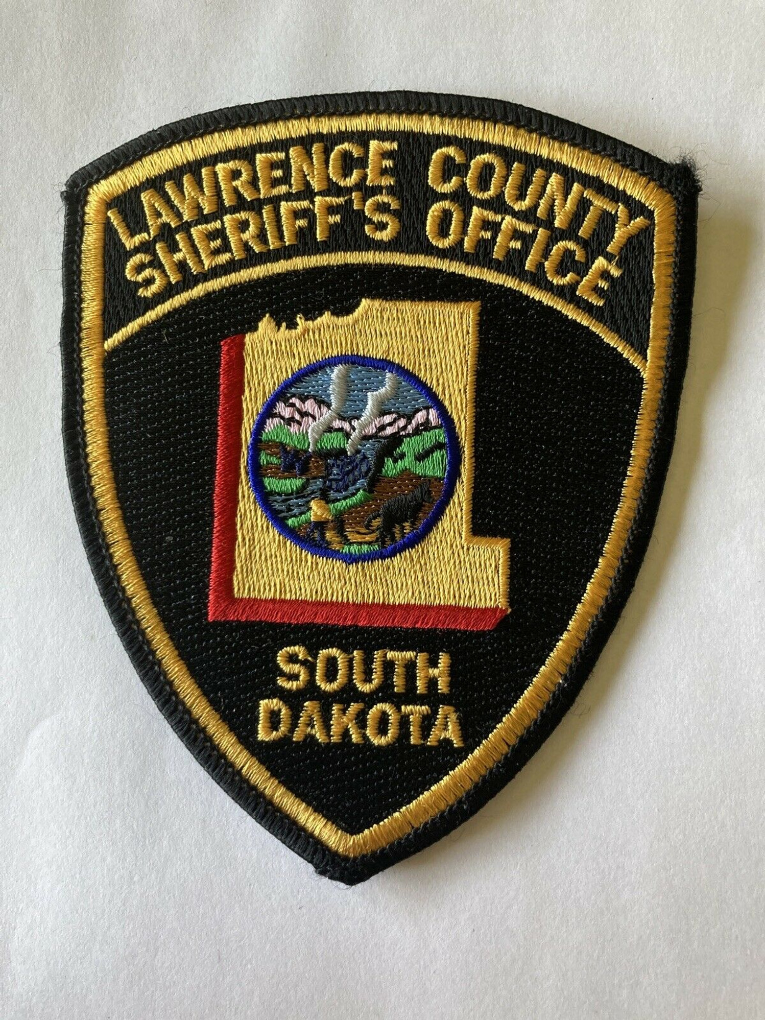 Lawrence County Sheriff SD Police Patch