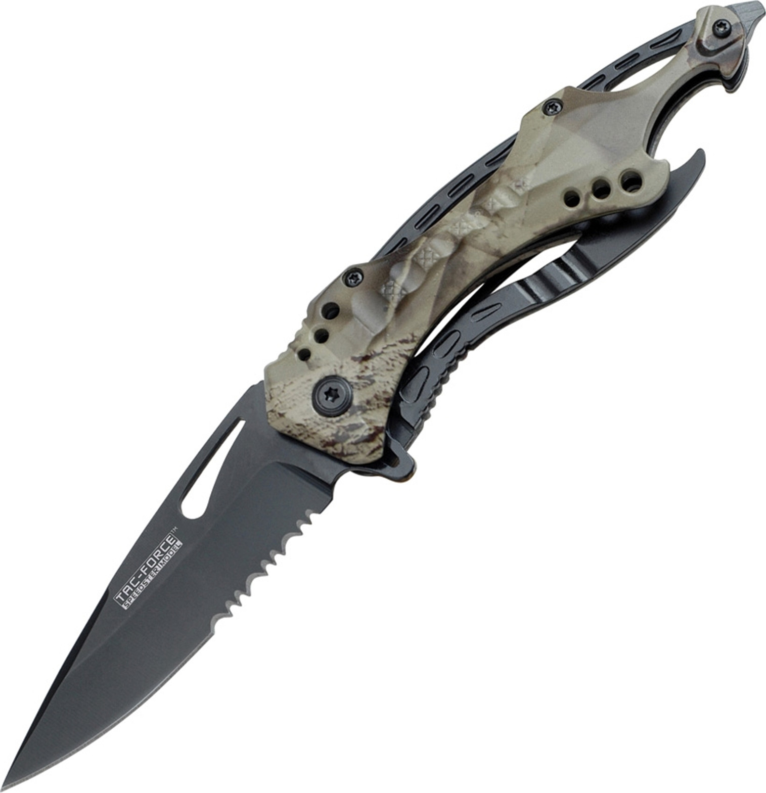 Linerlock A/O Grey Camo