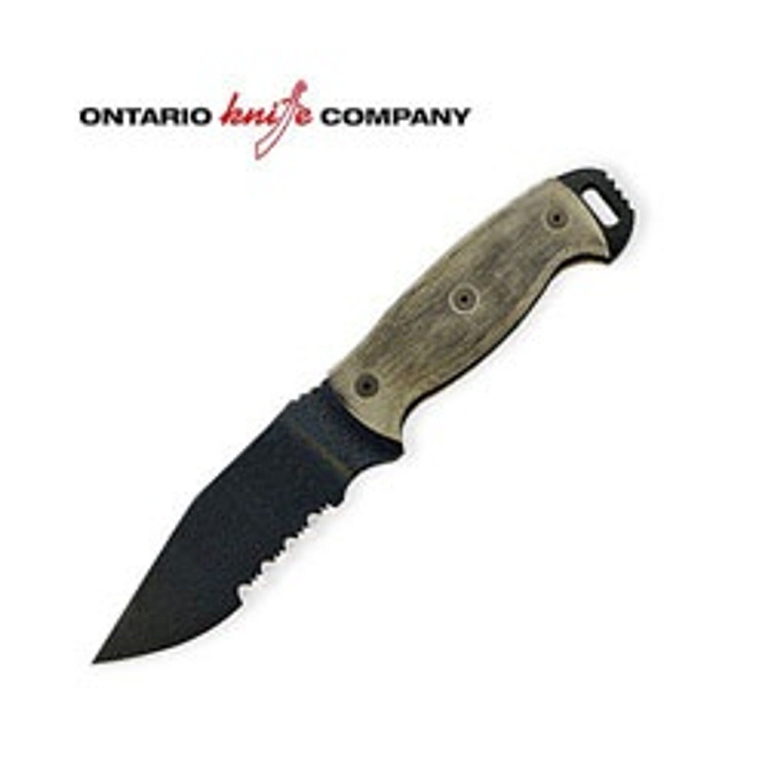 Ontario Knife Company RD4 Knife - Black