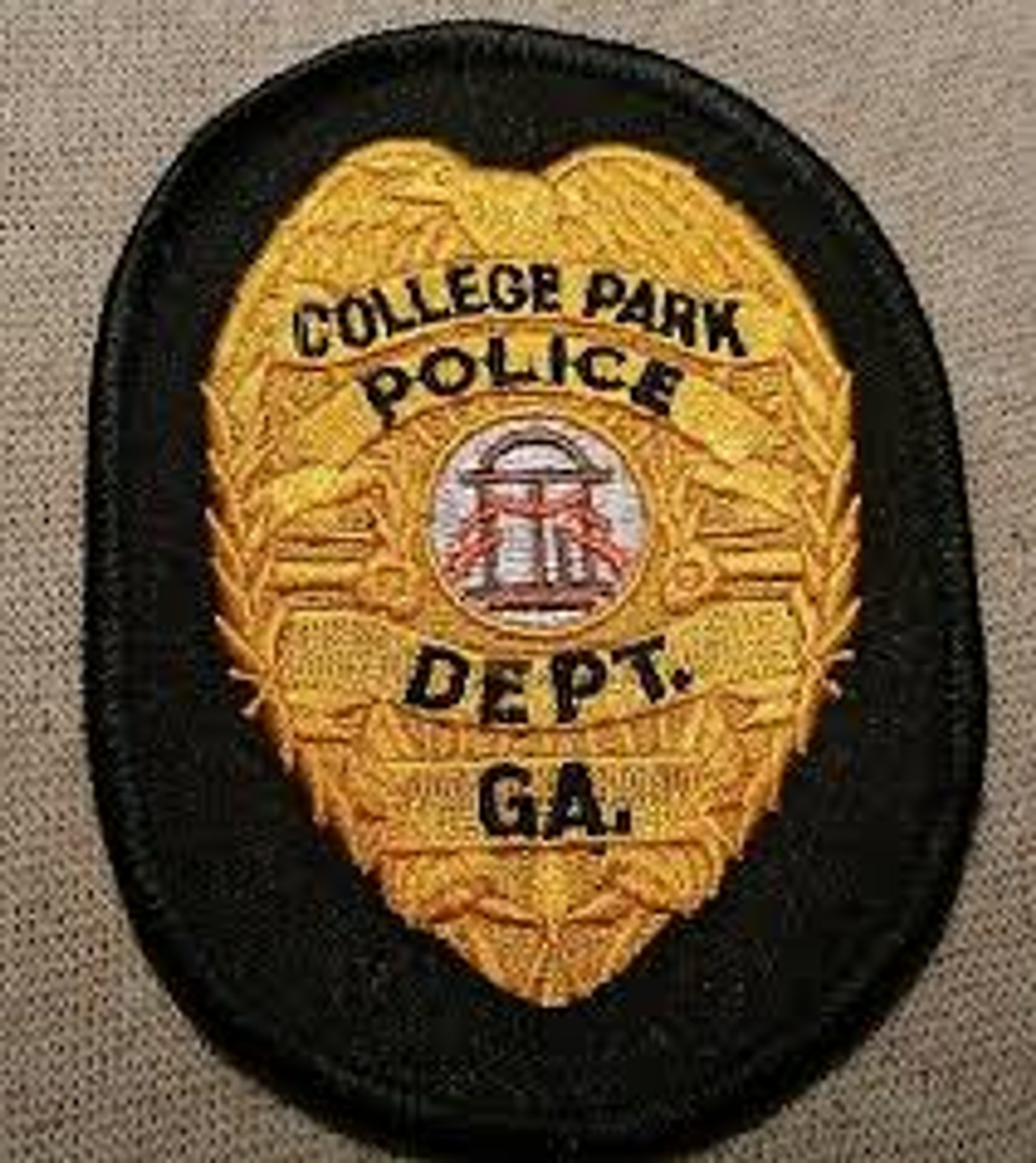 College Park GA Police Patch