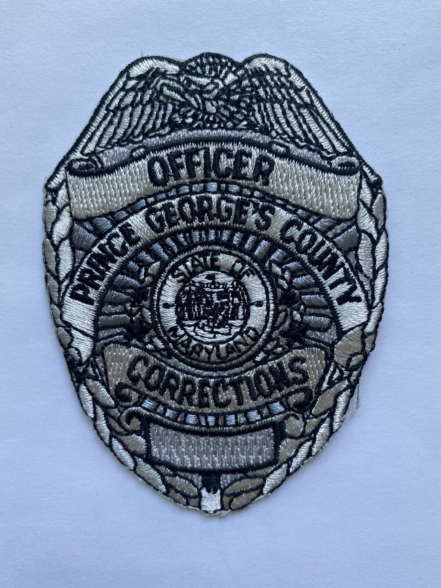 Corrections Officer Prince George County MD Police Patch