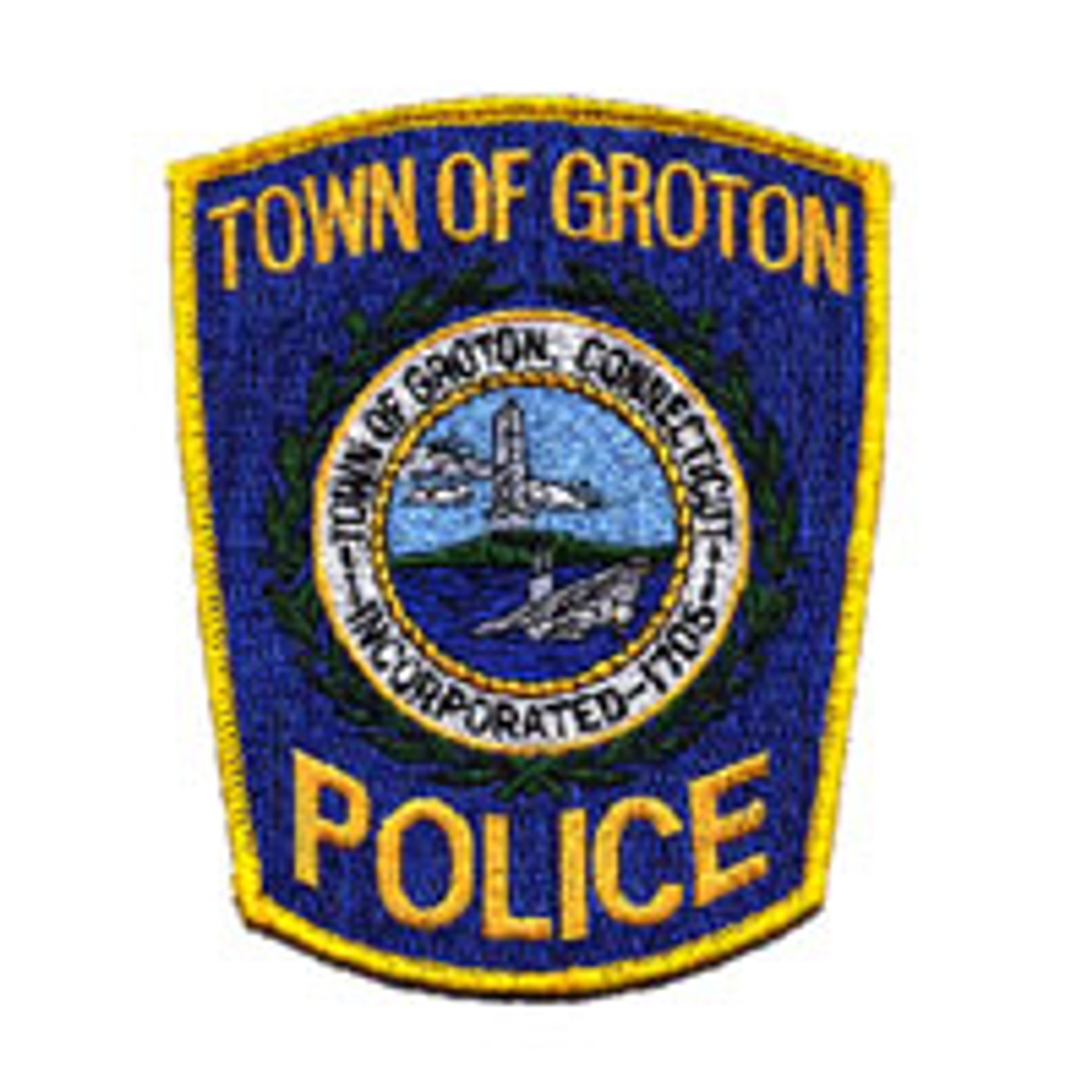 Town of Groton CT Police Patch