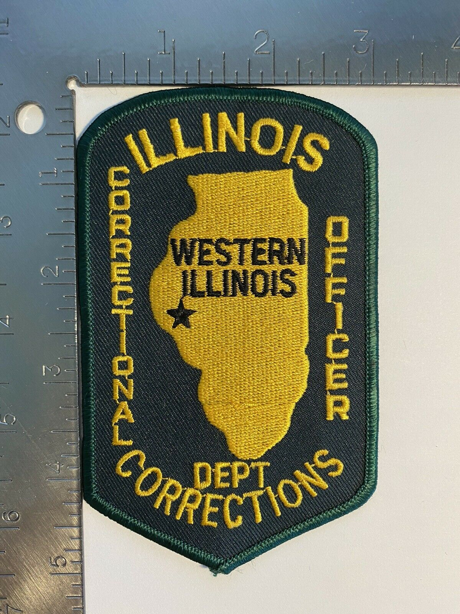Department Corrections Correctional Officer IL Police Patch