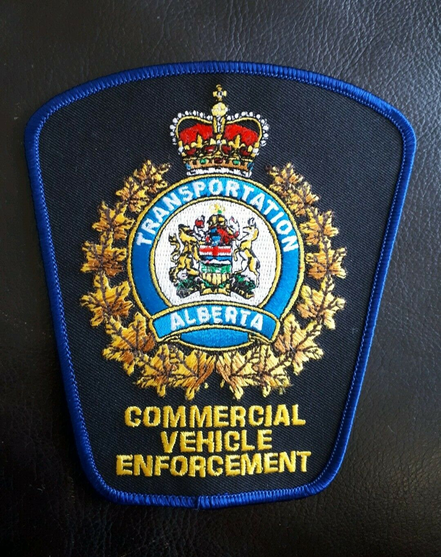 Commercial Vehicle Enforcement AB Police Patch