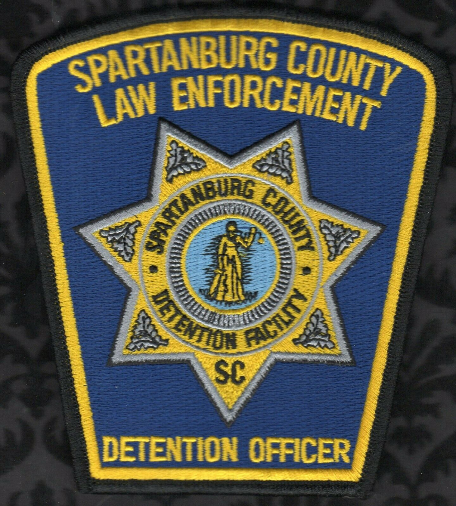 Spartanburg County Law Enforcement Detention Officer SC Police Patch