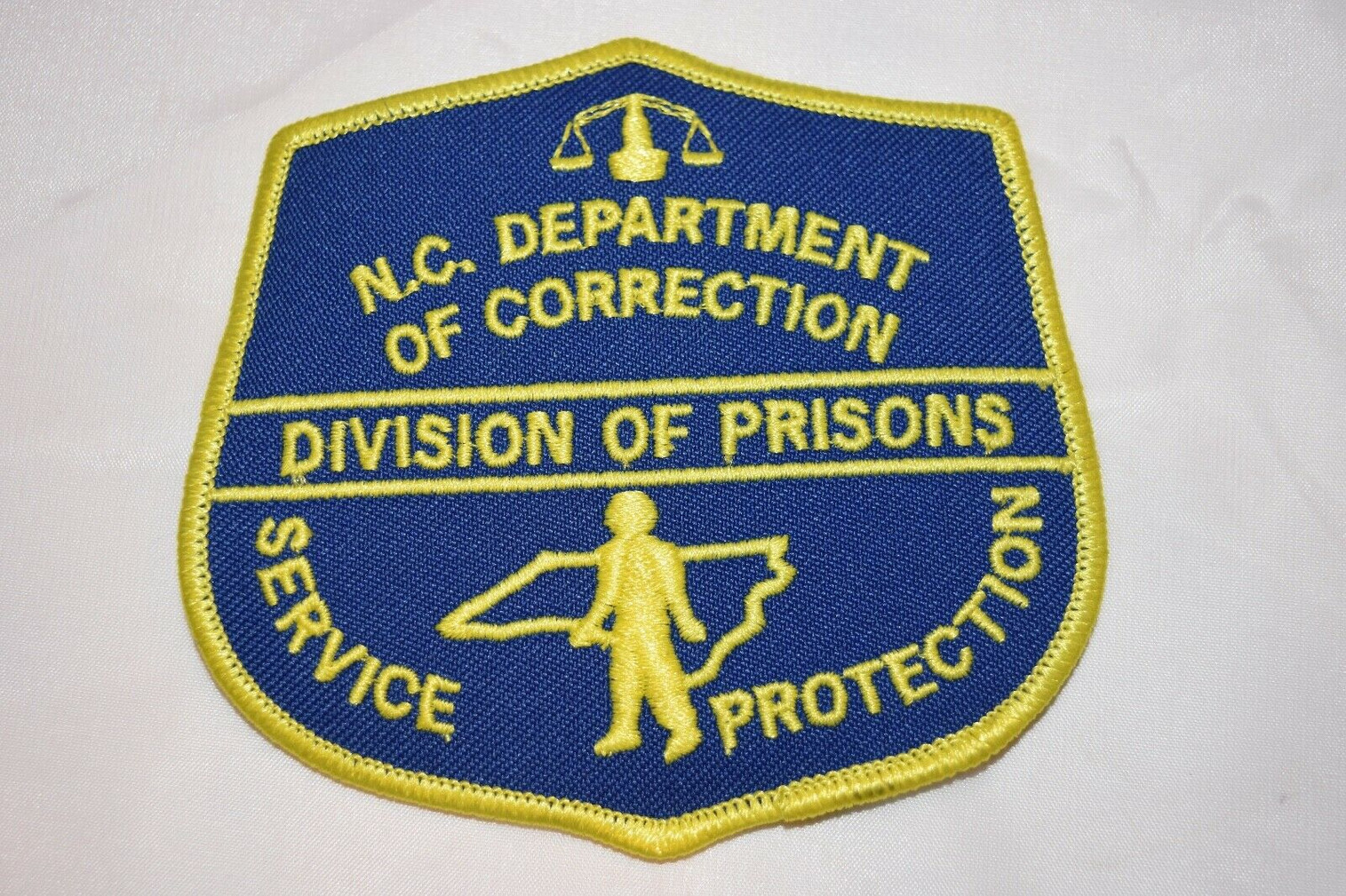 Department of Corrections NC Police Patch