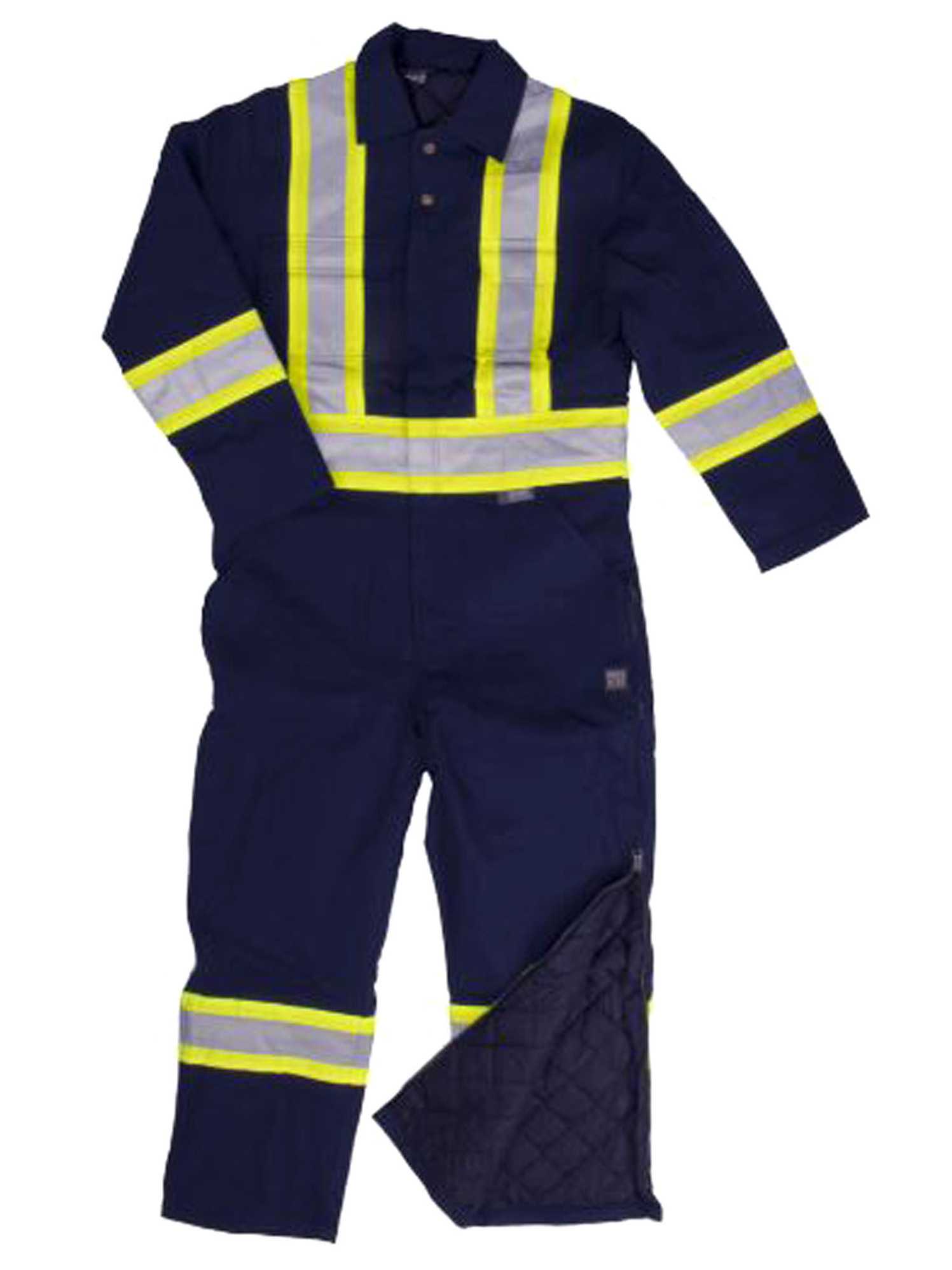 Insulated Safety Coverall (Navy)