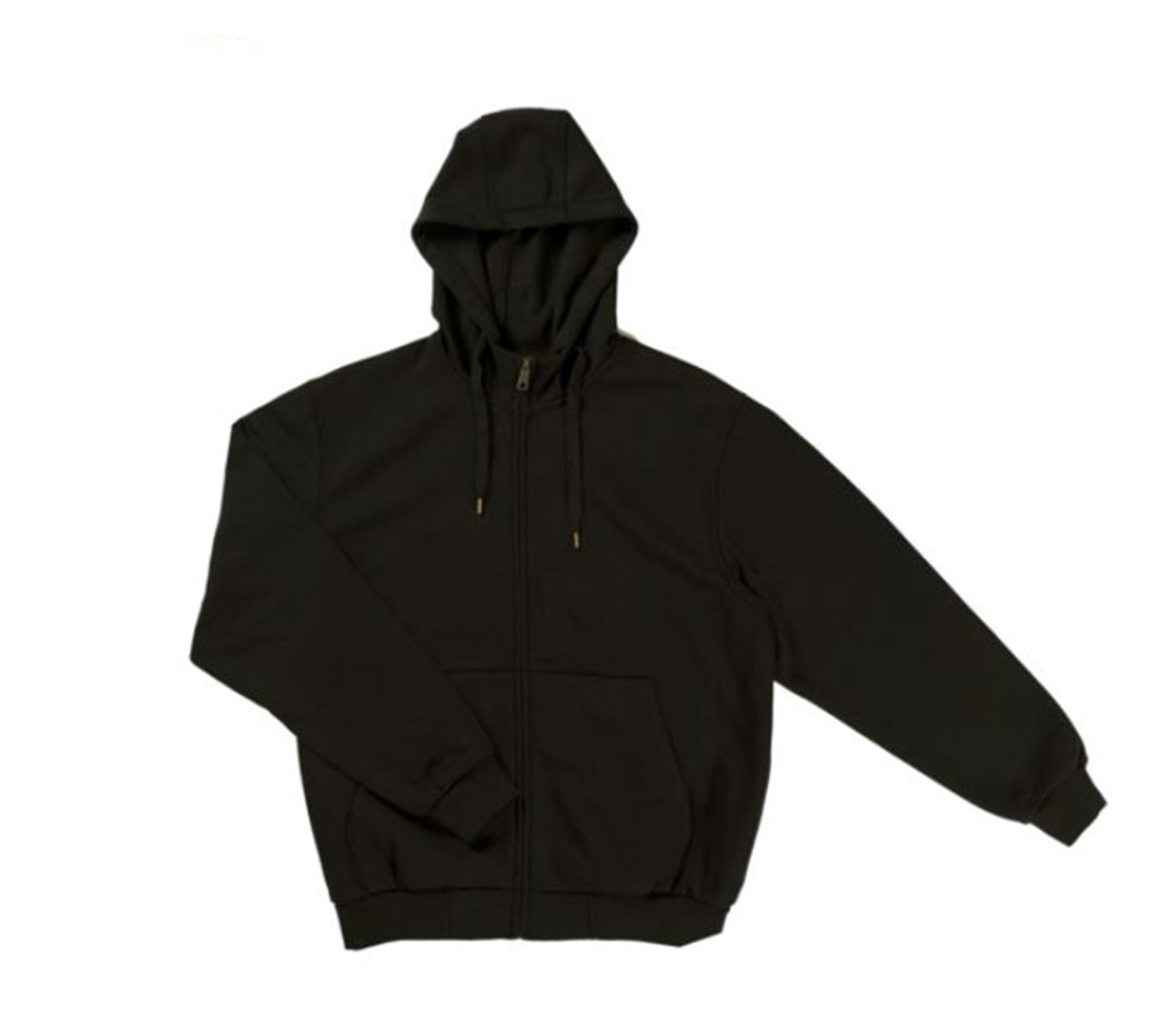 Zip Hoodie (Black) - 2 Pack