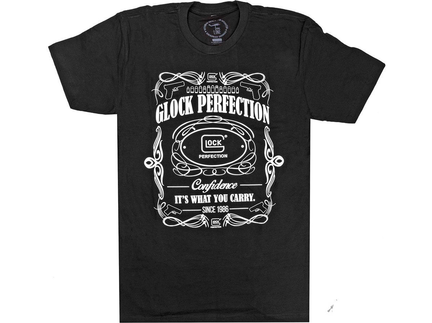 GLOCK "Glock Flourish" Graphic Tee - Black