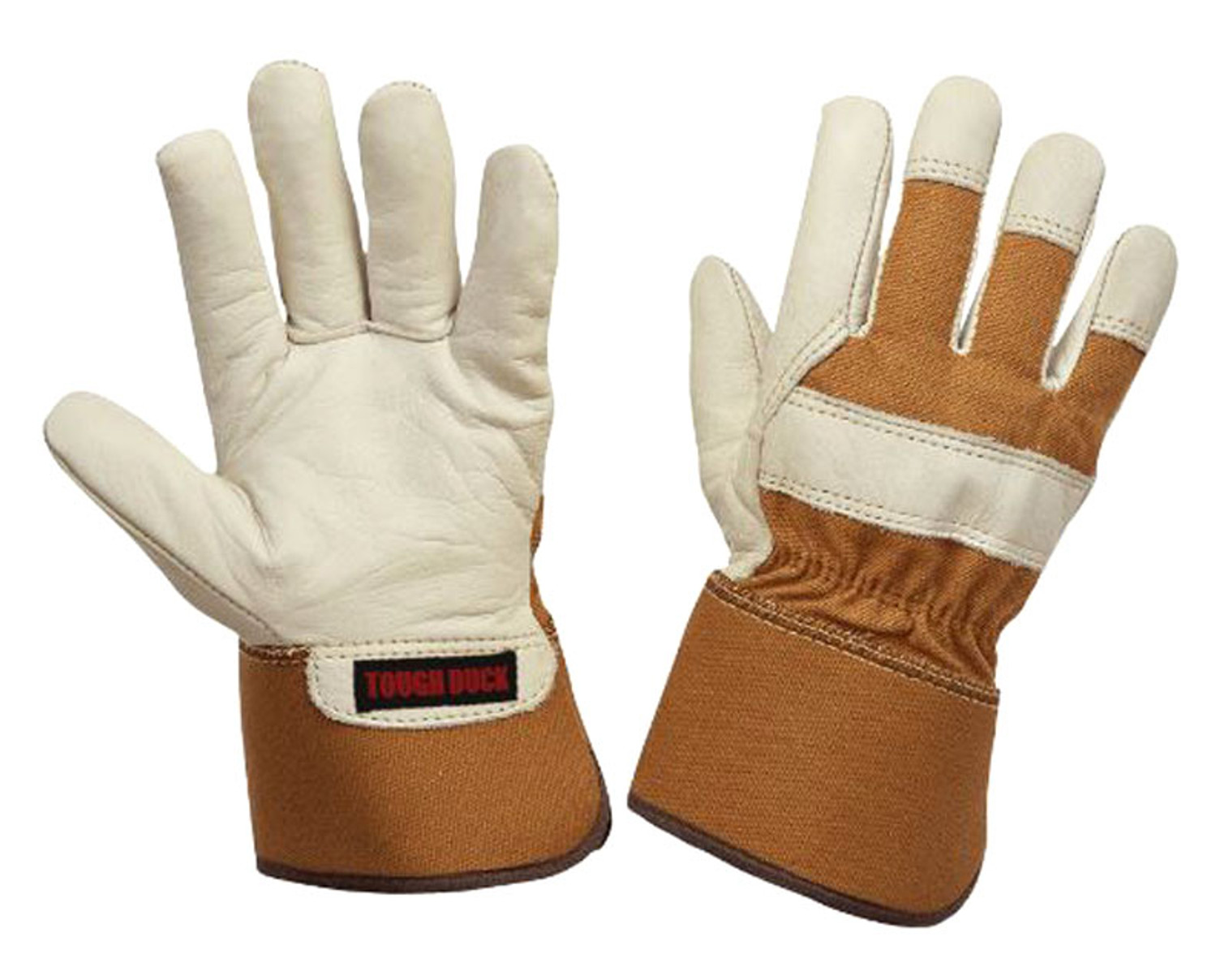 Women’s 3M Thinsulate Lined Cowgrain Fitters Glove (Cream) -5 Pack