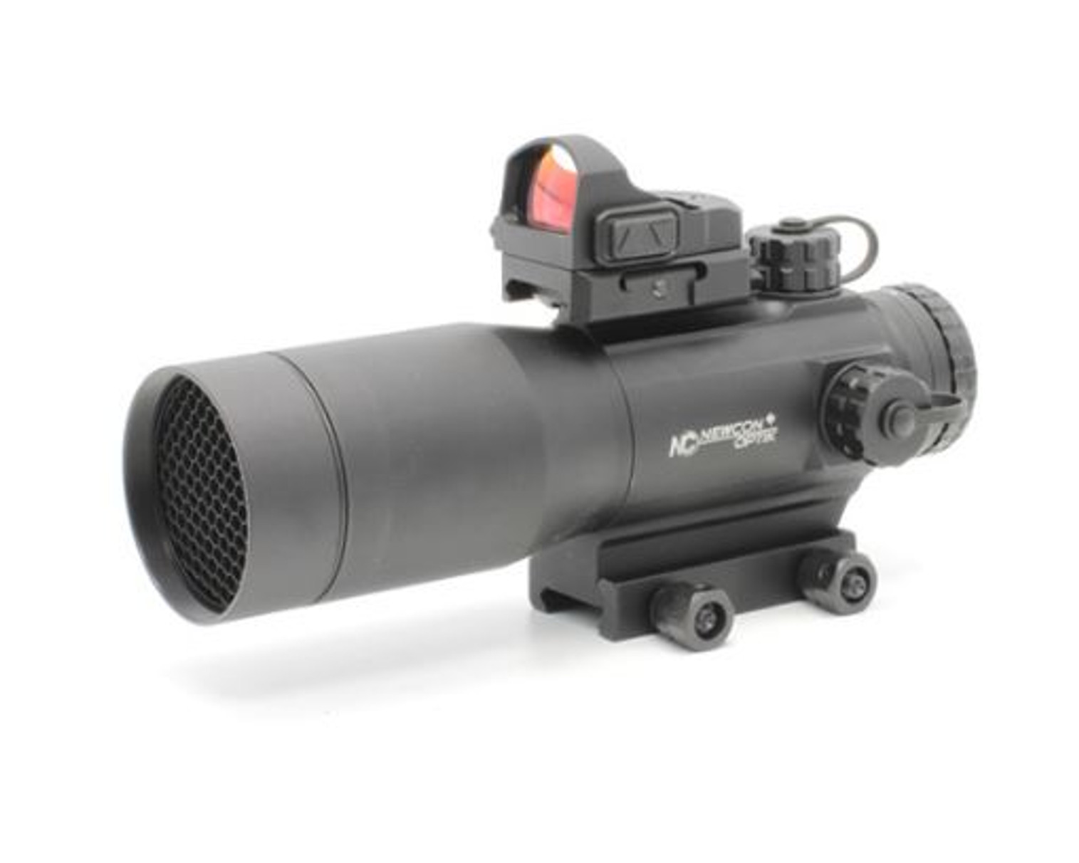 Newcon Optik 6x50 Tactical  Day Sight, LED-Lit Mil-Dot Reticle