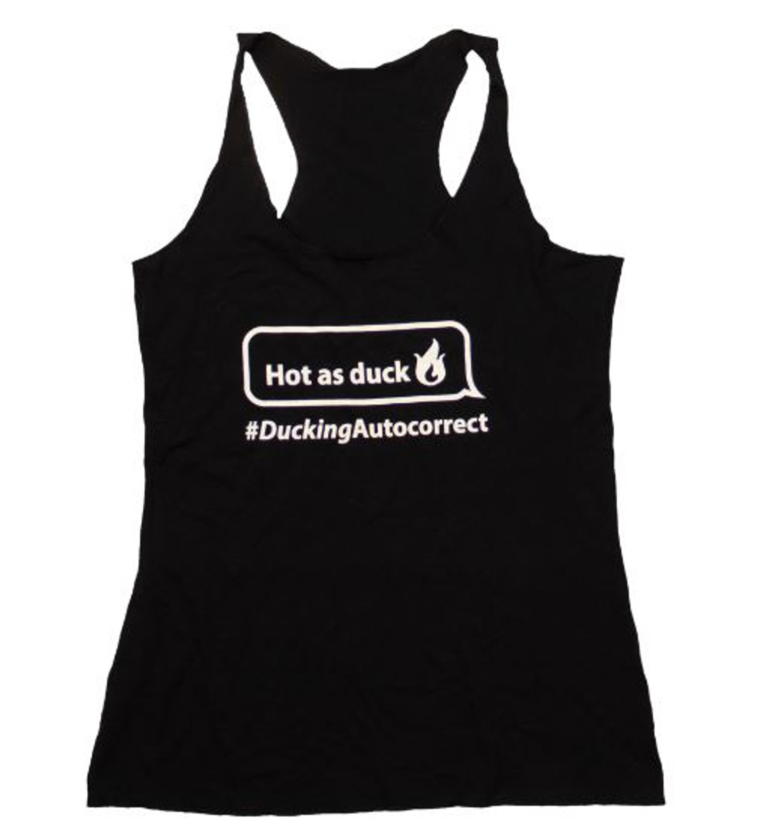 Women’s Hot As Duck Tank Top (Black) - 4 Pack