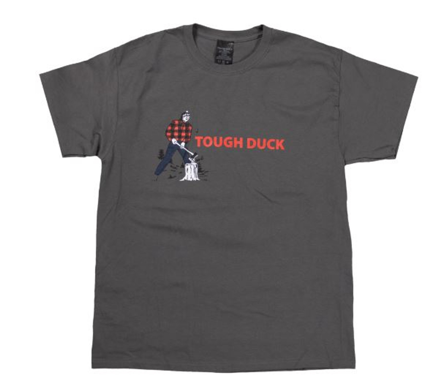 S/S Lumberjack T-Shirt (Charcoal) - 4 Pack