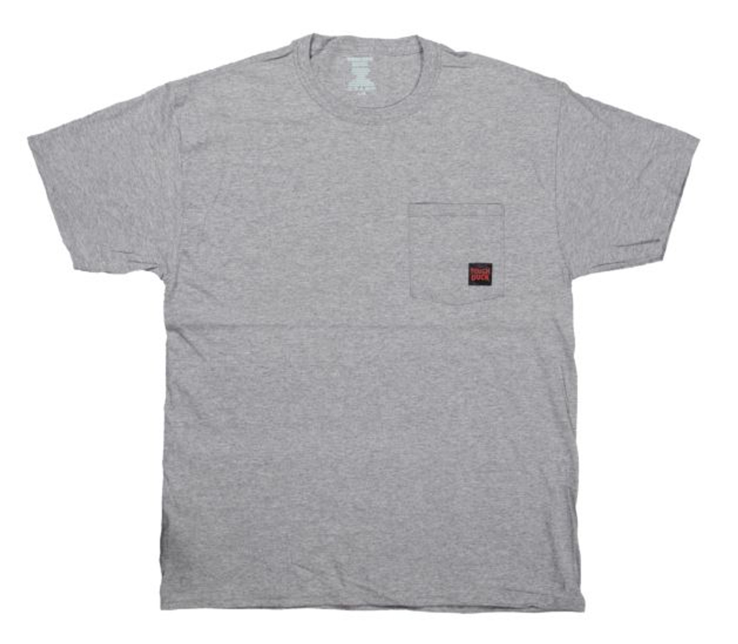 S/S Logo Pocket T-Shirt (Athletic Grey) -4 Pack