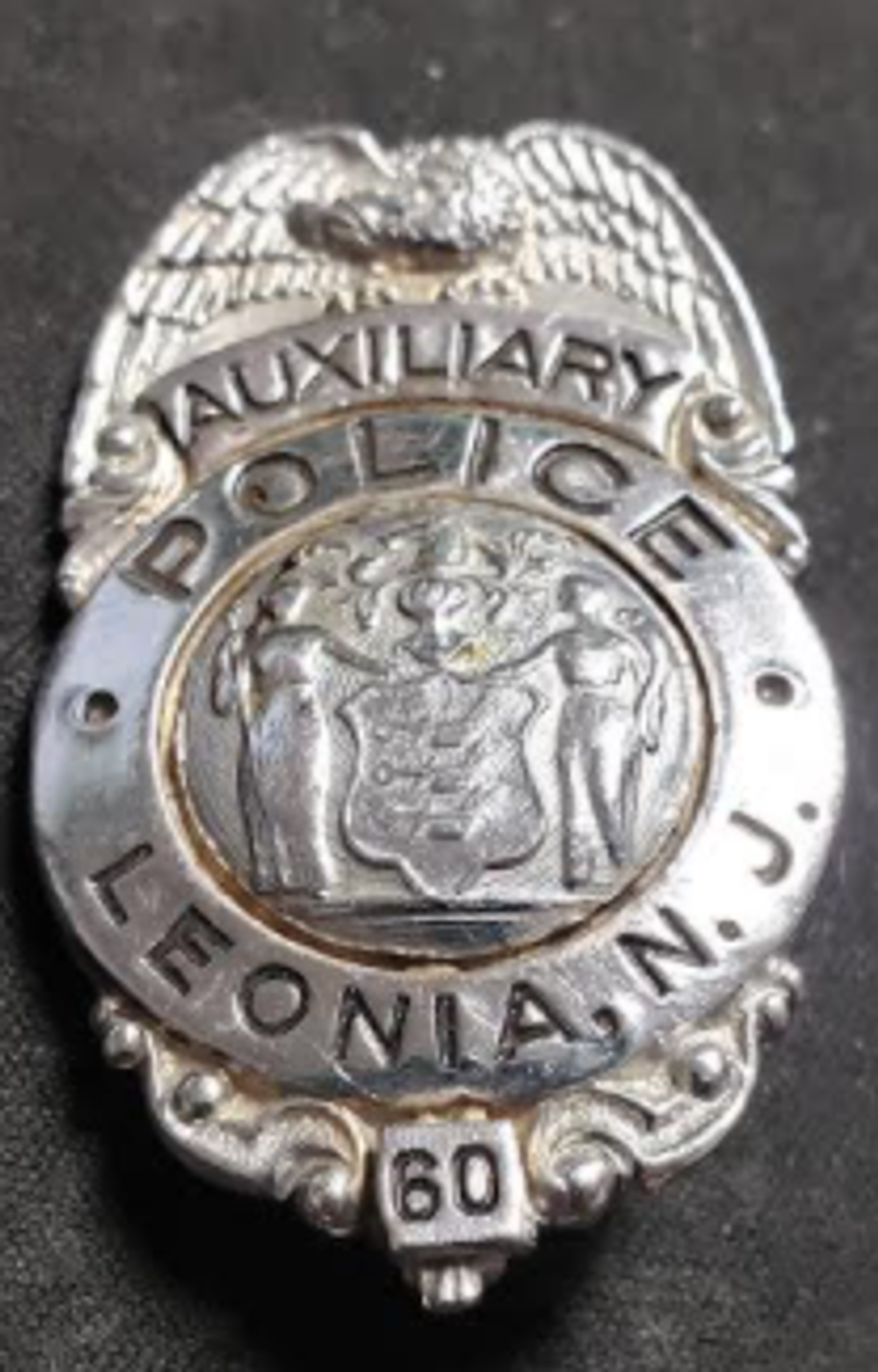 Leonia NJ Auxiliary Police Officer Badge