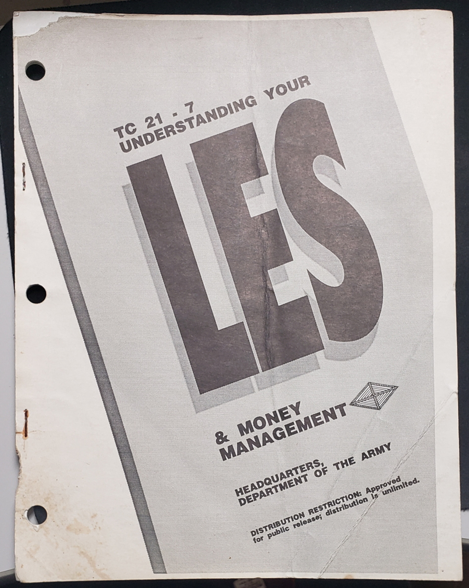 US Armed Forces Field Manual - Understanding Your LES & Money Management (1992)