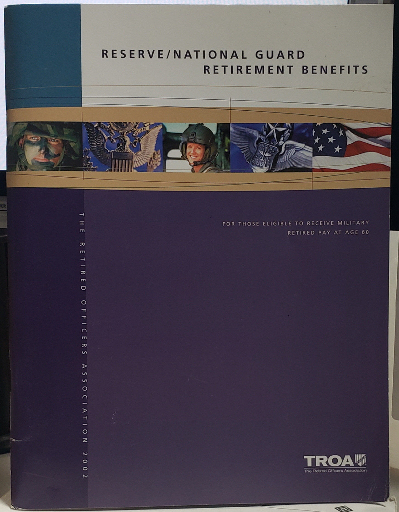 US Armed Forces Info Pamphlet - Reserve/Nat. Guard Retirement Benefits (2002)