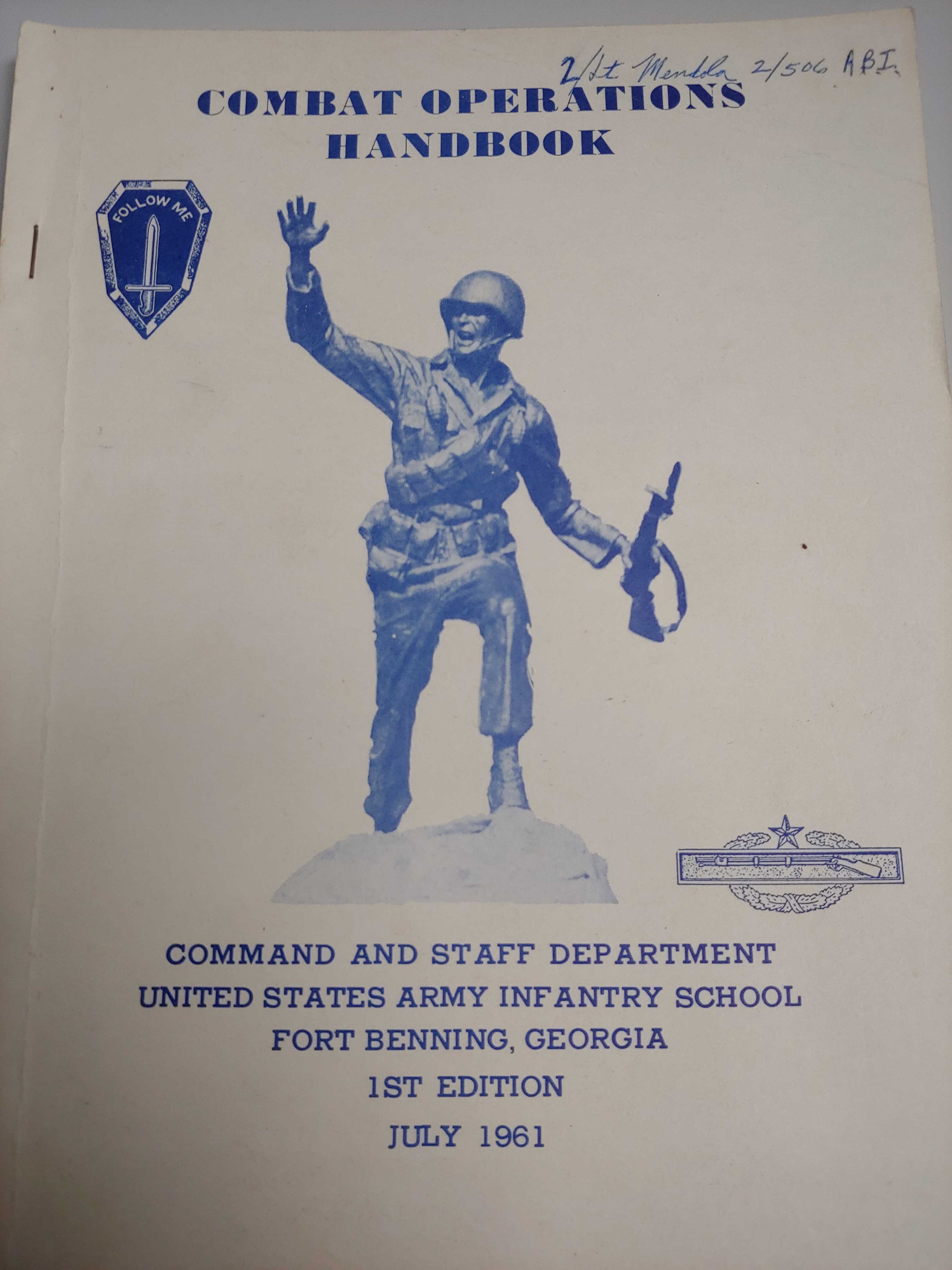 US Armed Forces Field Manual - Combat Operations Handbook