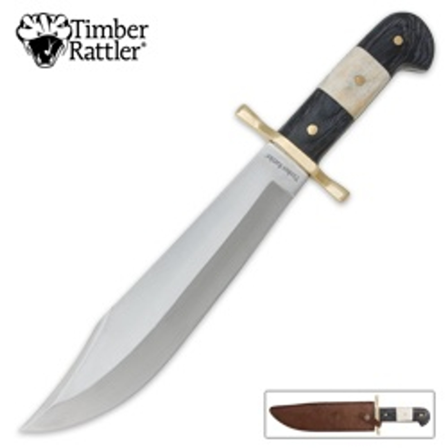 Timber Rattler Ranch King Bowie Knife